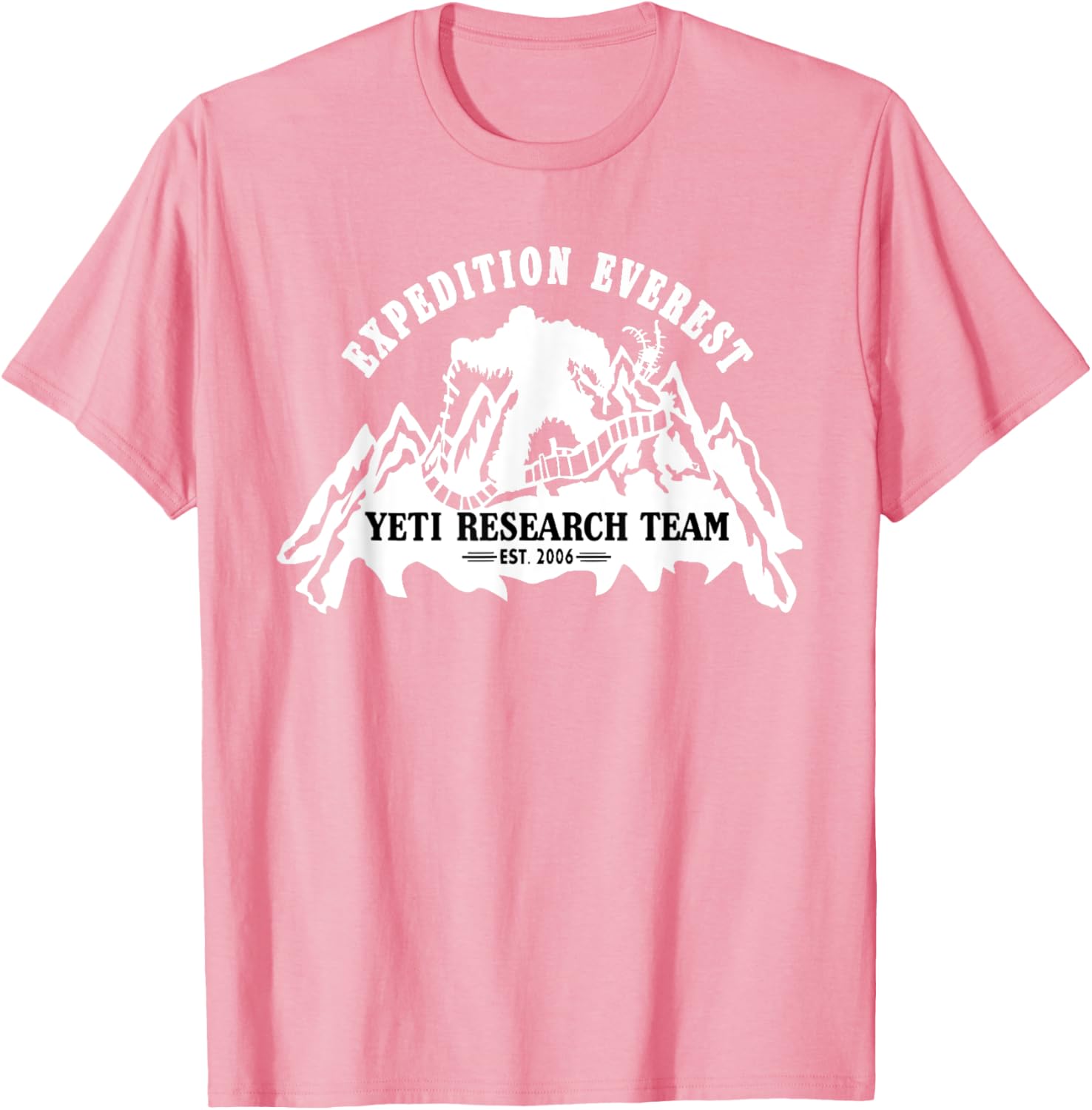 Mountain Lovers Expedition Everest Animal Theme Park Trip T-Shirt - 15