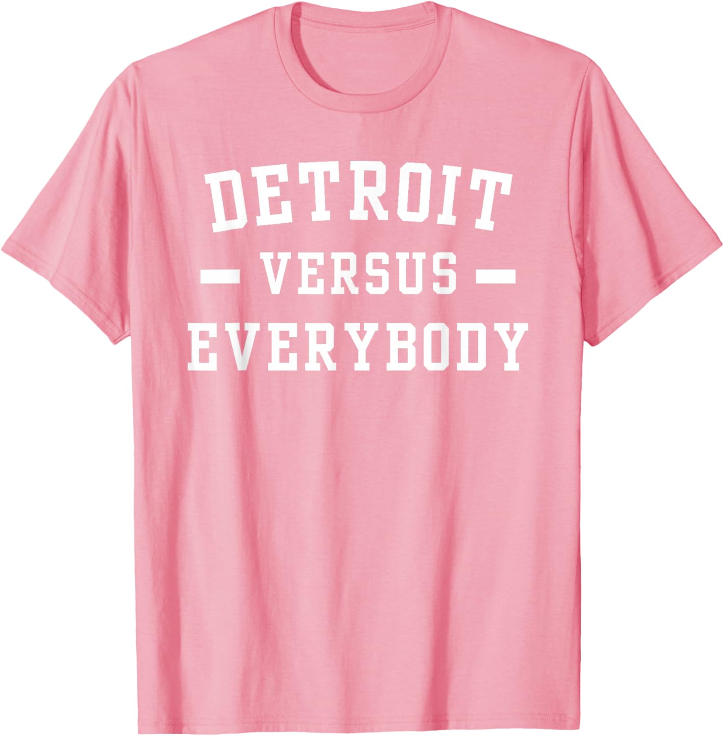 Detroit Versus Everybody Graphic Tee - Stylish Casual Wear for Fans - 9