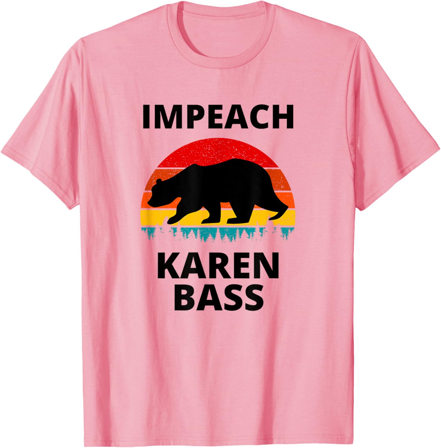 Impeach Karen Bass T-Shirt for Supporters of LA Mayor Accountability - 1