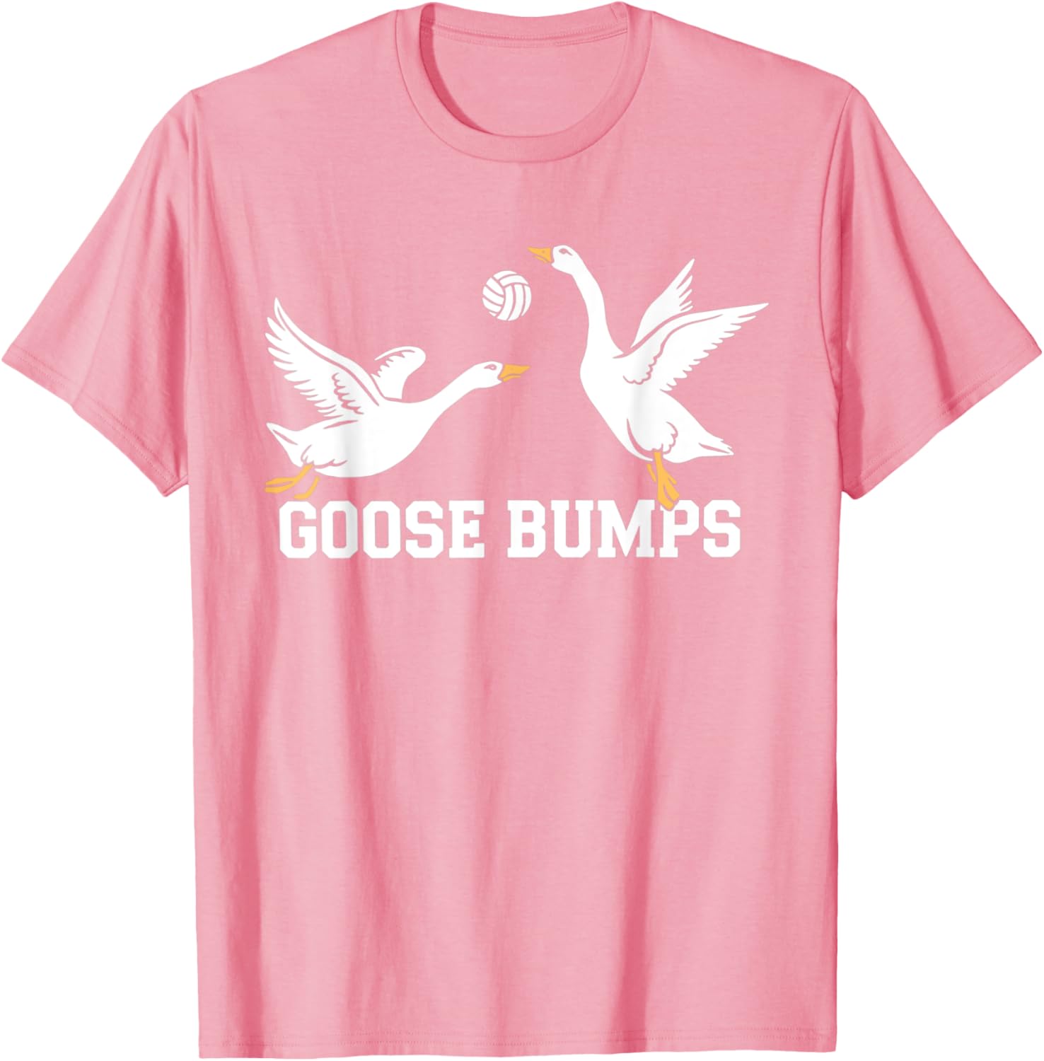 Goose Bumps Volleyball Spike T-Shirt for Sports Lovers and Athletes - 11