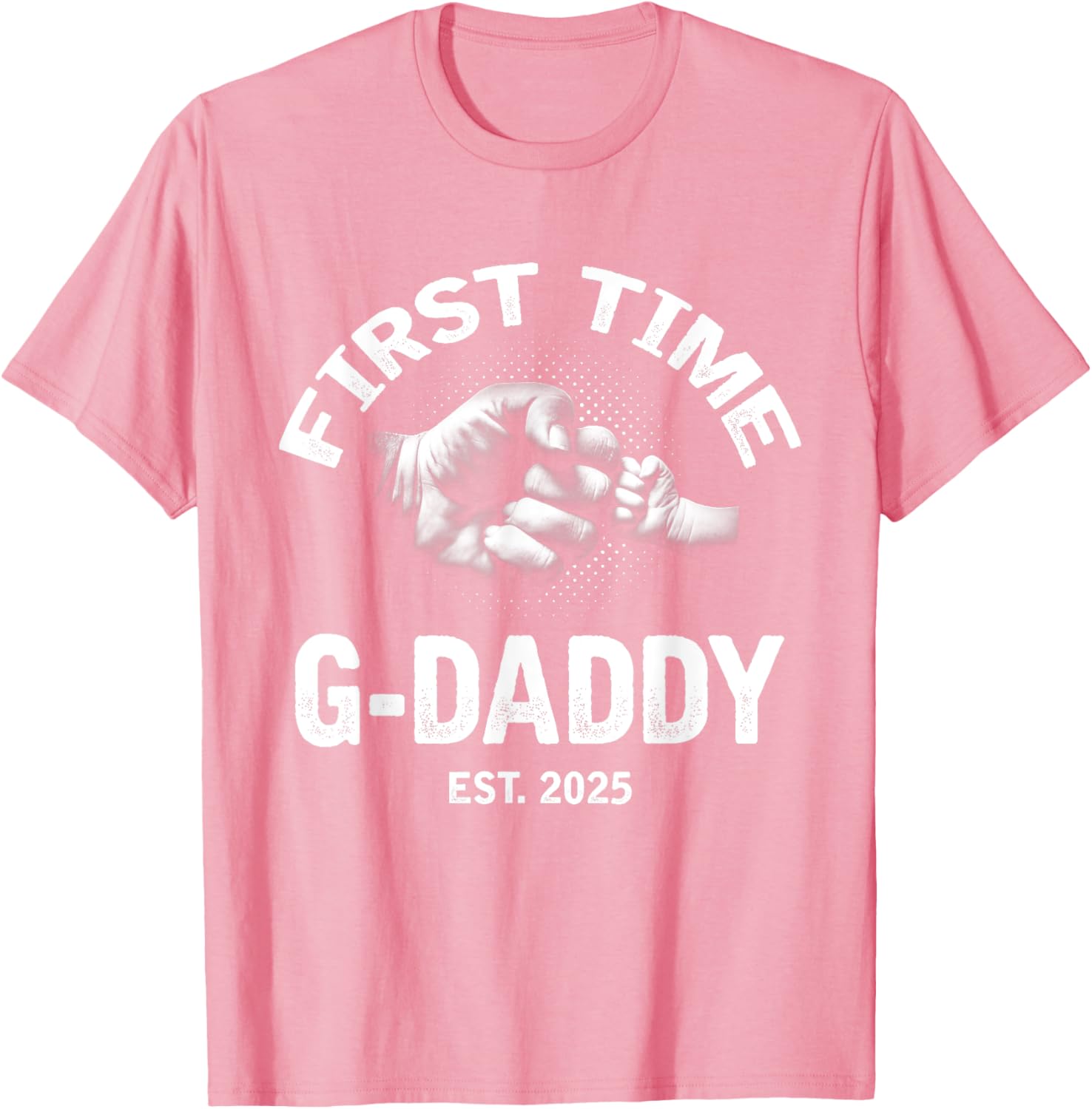 First Time G-Daddy 2025 Father's Day Vintage T-Shirt for Proud Dads - 4