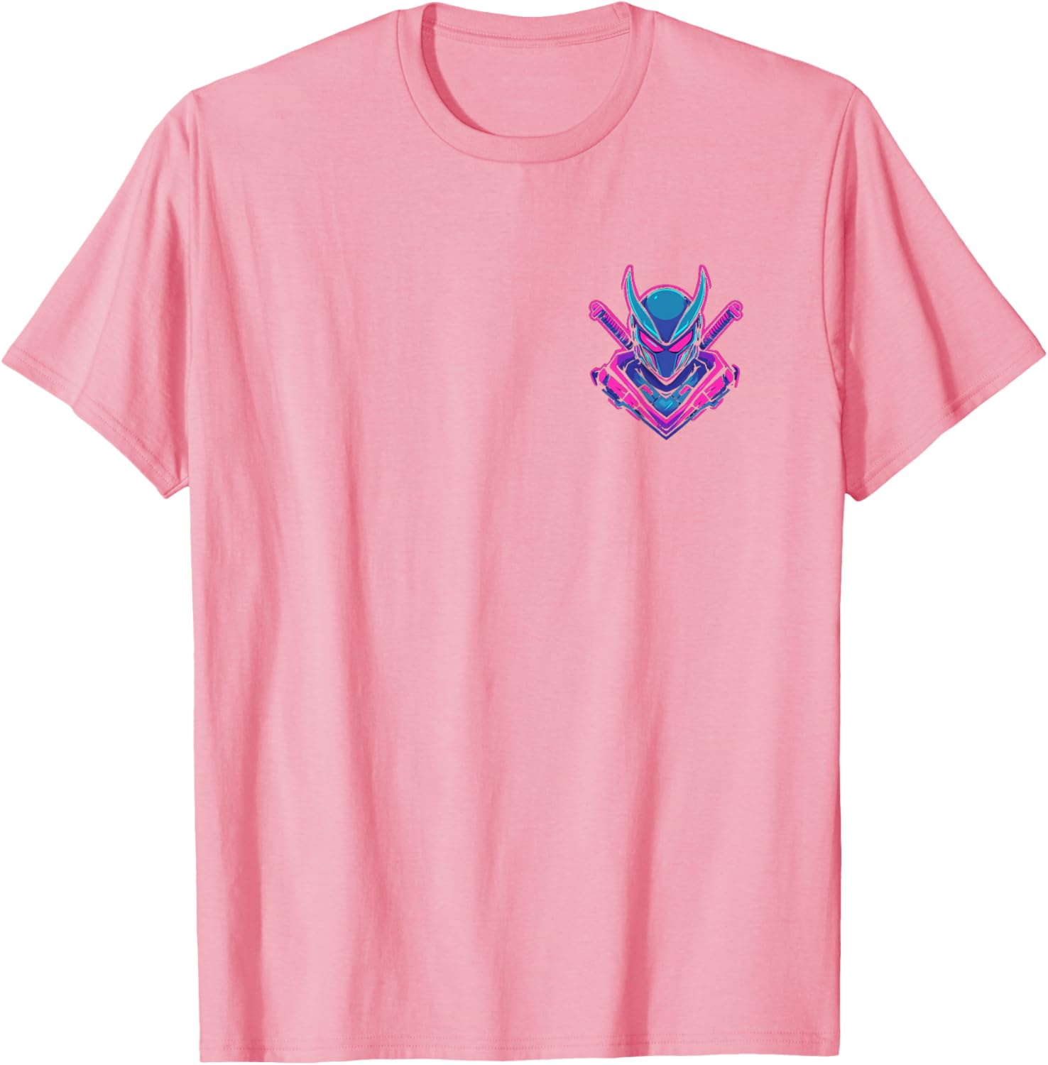 Cyberpunk Mech Samurai Anime Retro Gaming T-Shirt for Gamers - 3