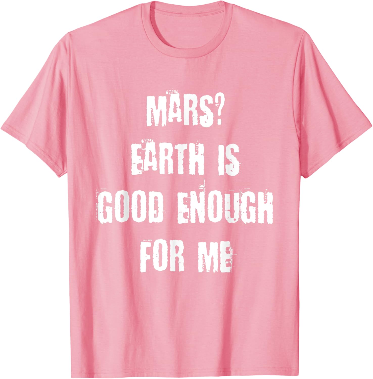 Funny Mars Earth T-Shirt for Space Lovers - Unique Casual Wear - 6