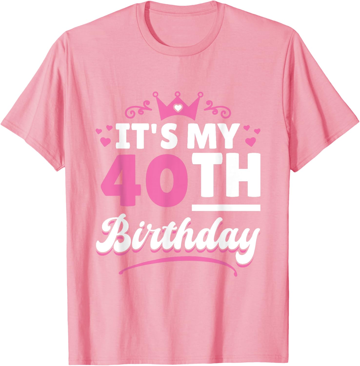 Stylish 40th Birthday T-Shirt for Women Perfect Gift Idea - 5