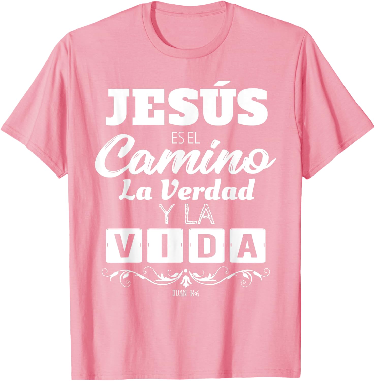 Jesus Is The Way Truth Life Christian Quotes T-Shirt for Believers - 1