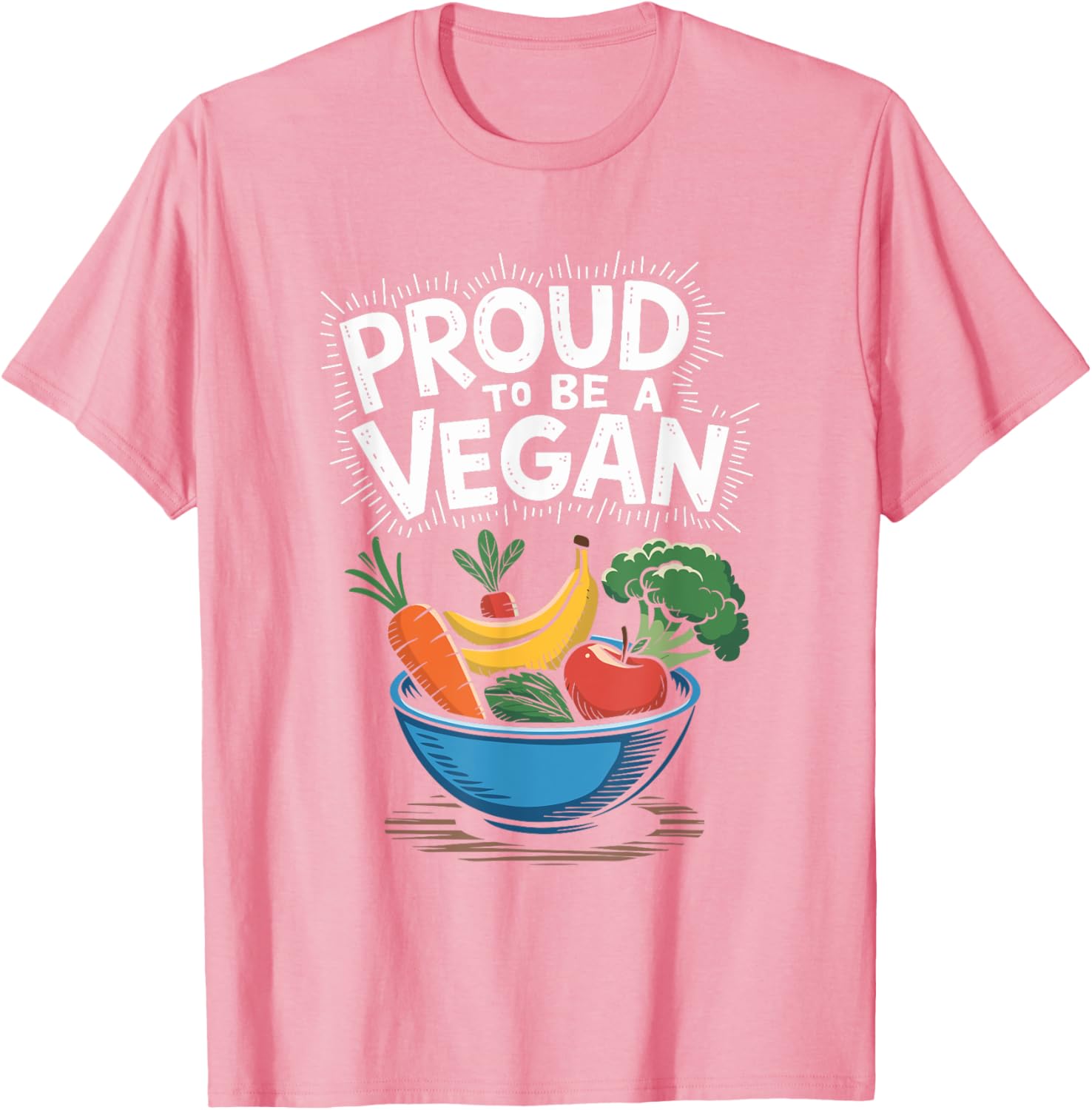 Proud To Be A Vegan T-Shirt for Plant Based Food Lovers and Vegetarians - 2