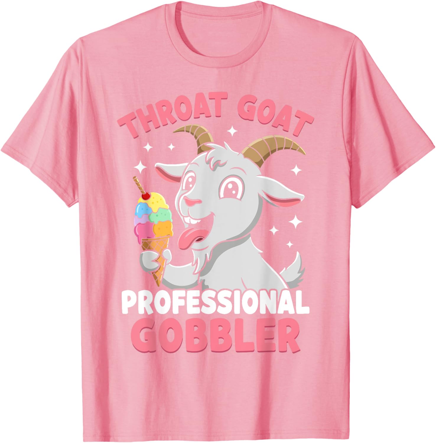 Funny Throat Goat Gobbler Humor T-Shirt for Quirky Style Enthusiasts - 7