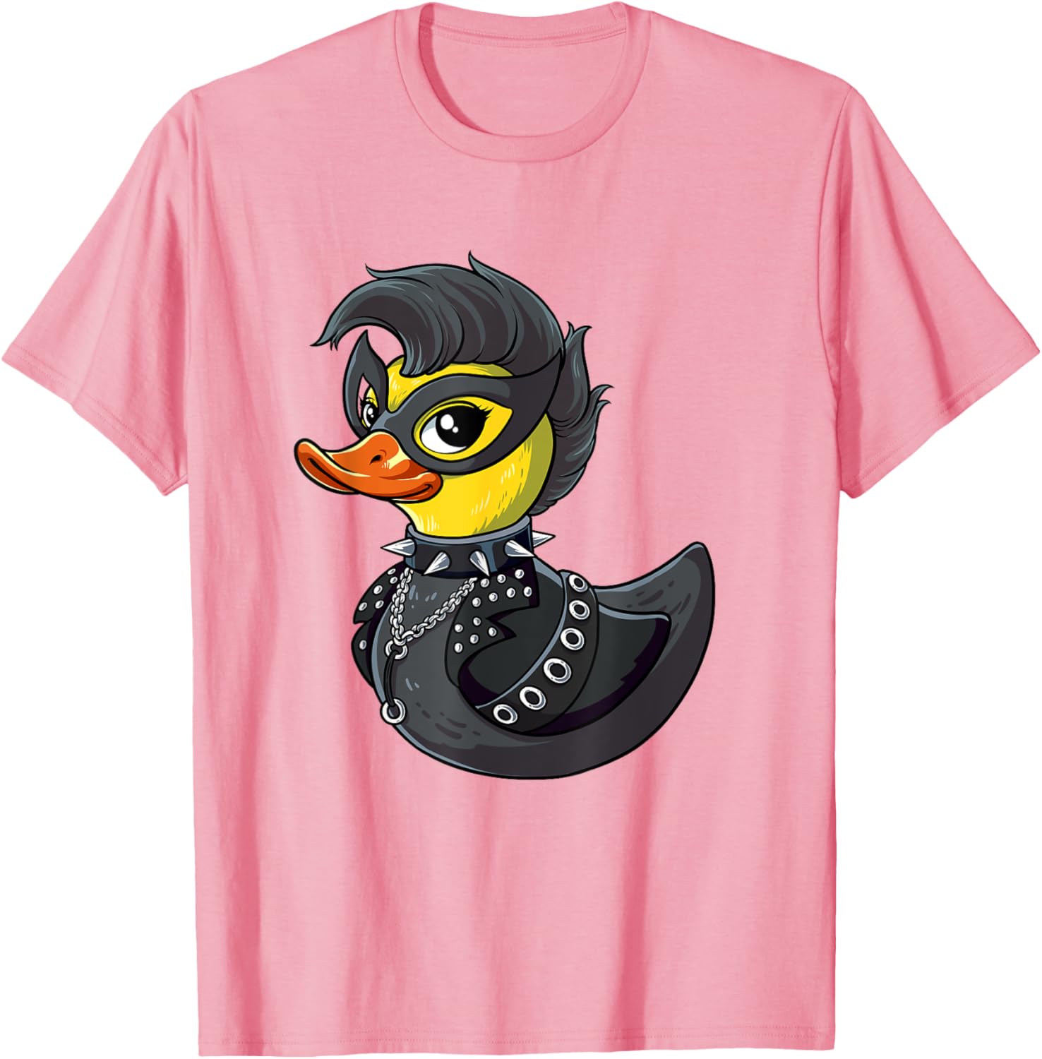 Punk Duck Rocker T-Shirt for Music Lovers - Cool Graphic Tee - 20