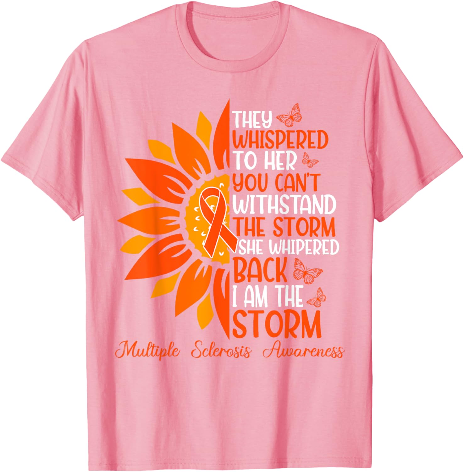 Inspiring MS Awareness T-Shirt for Motivation and Support - 17
