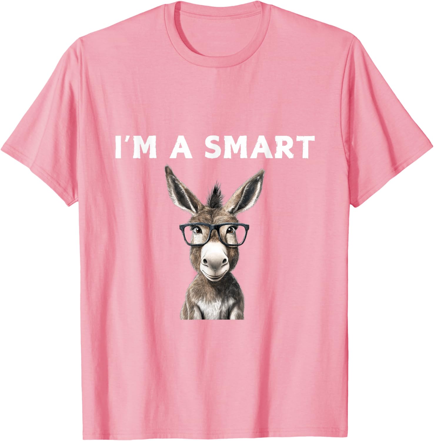 Smart Donkey T-Shirt for Fun Lovers - Unique and Stylish Graphic Tee - 7