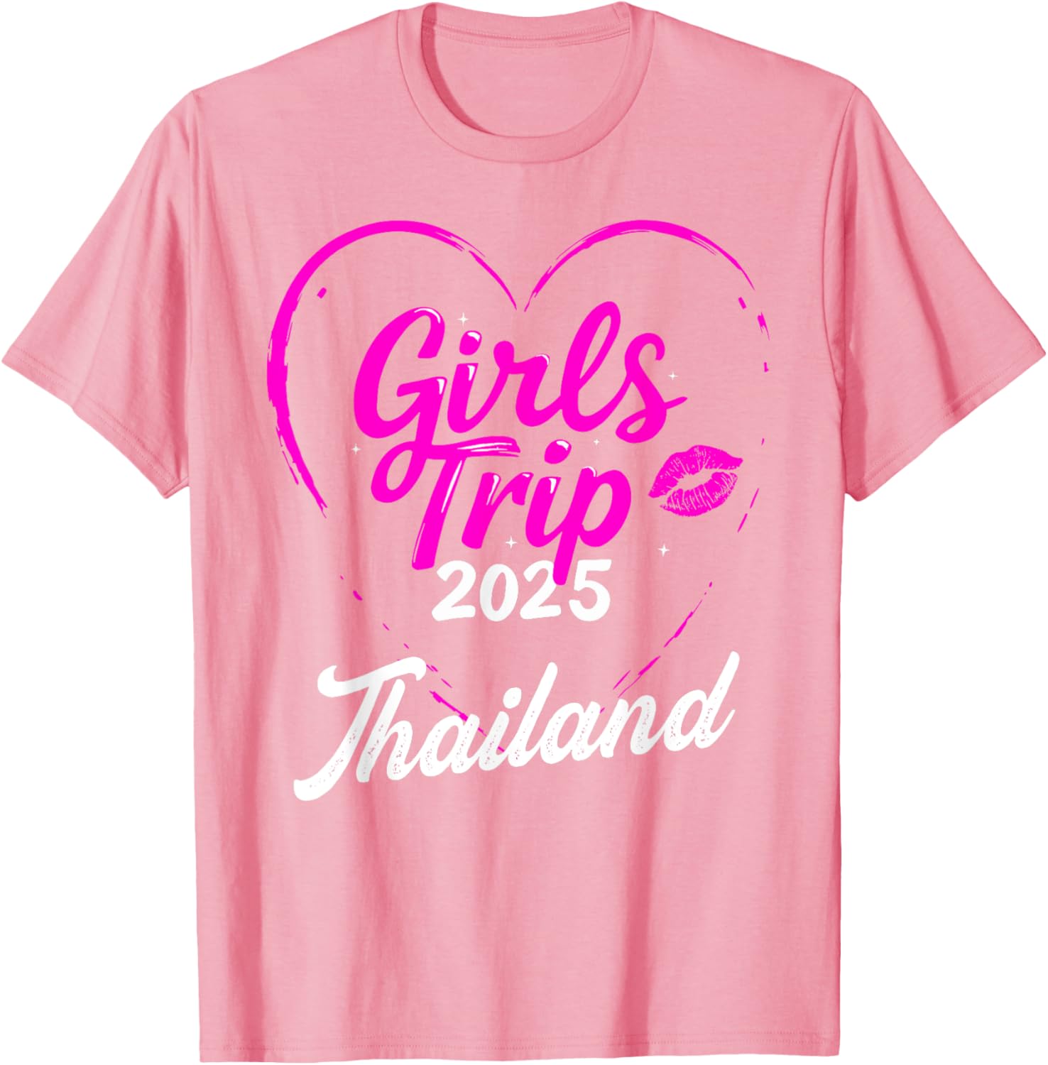 Girls Trip Thailand 2025 Birthday Squad T-Shirt for Fun Weekend Getaway - 2