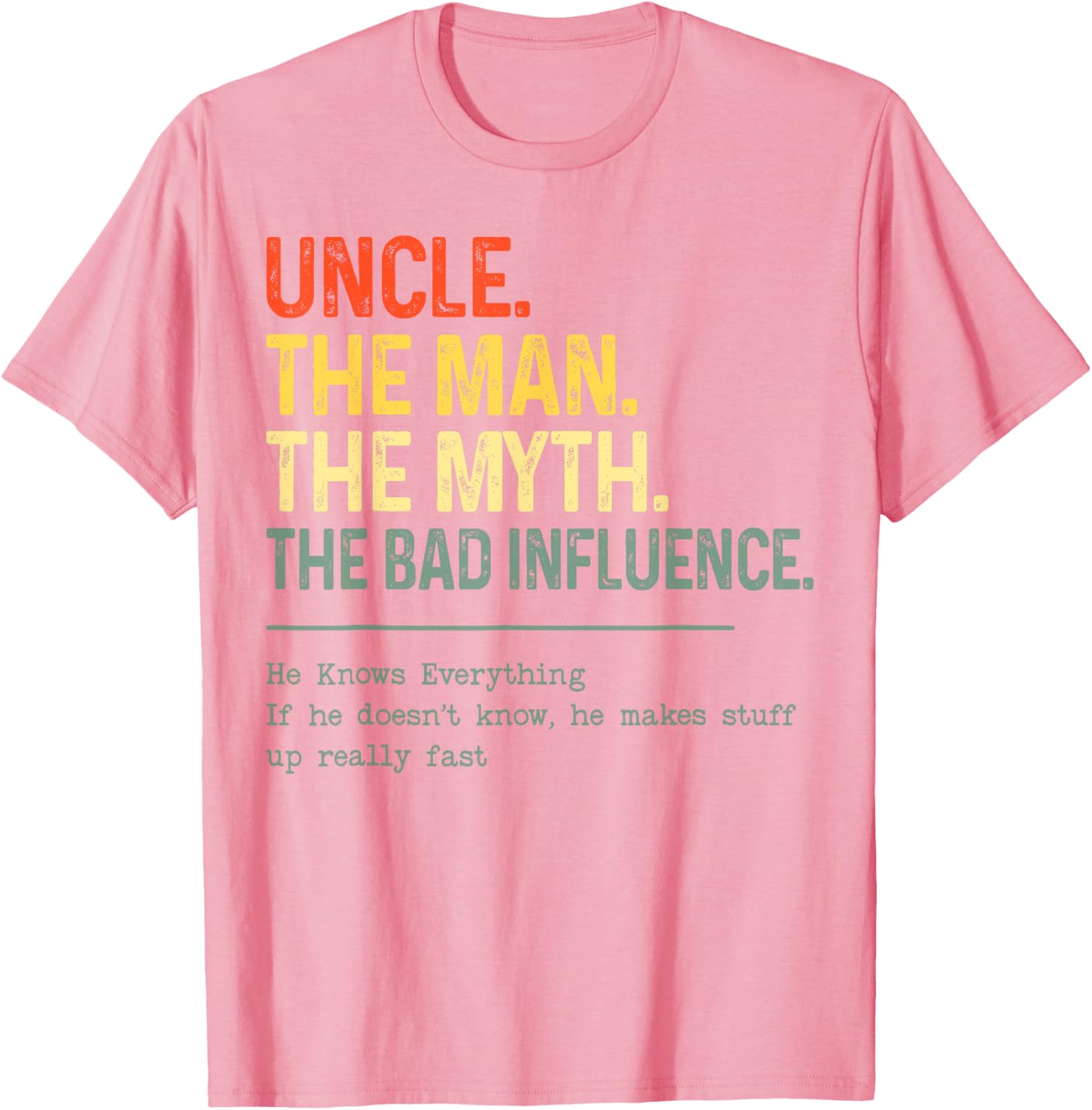 Vintage Cool Uncles Club Funny T-Shirt for Men and Boys, Perfect Gift! - 1