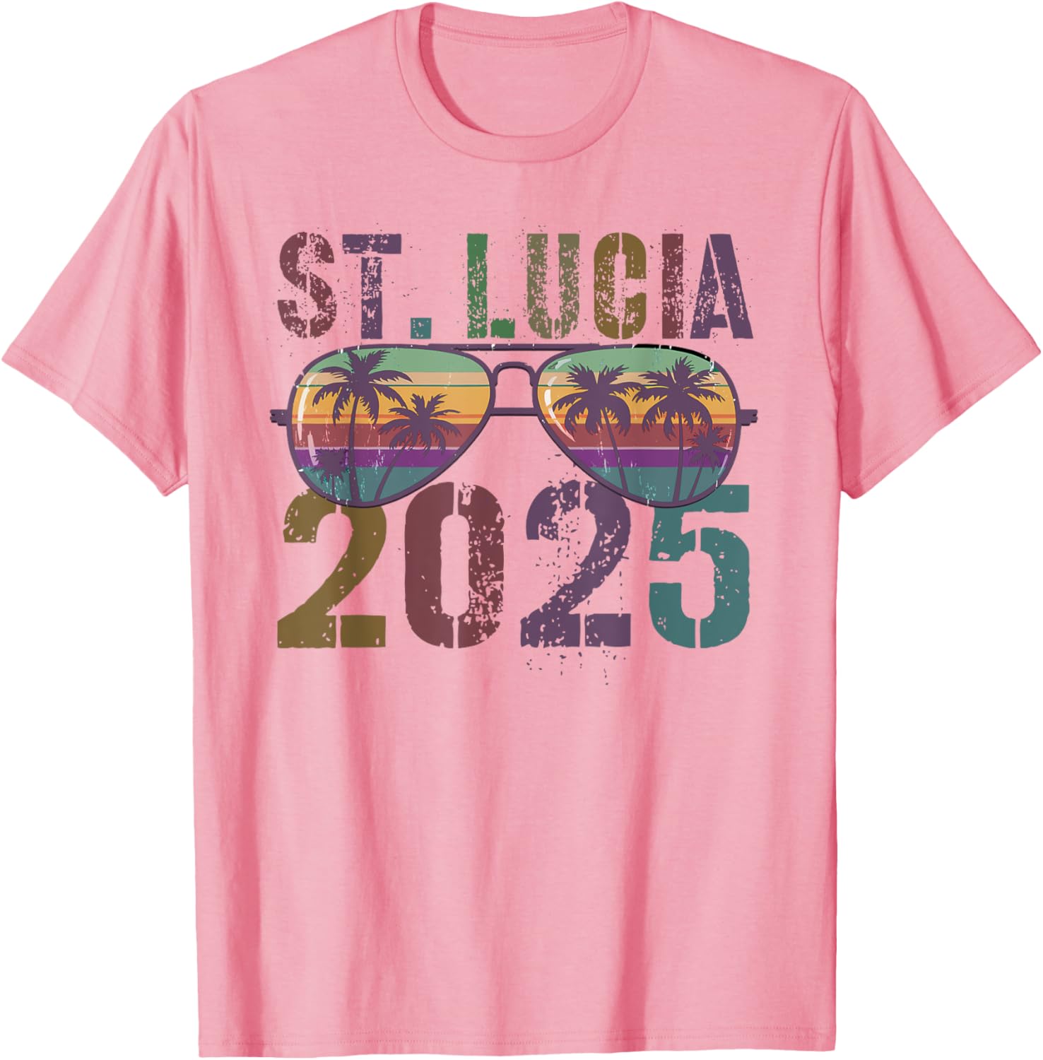 Kids St Lucia 2025 Cruise Vacation Matching Family Mom T-Shirt - 1