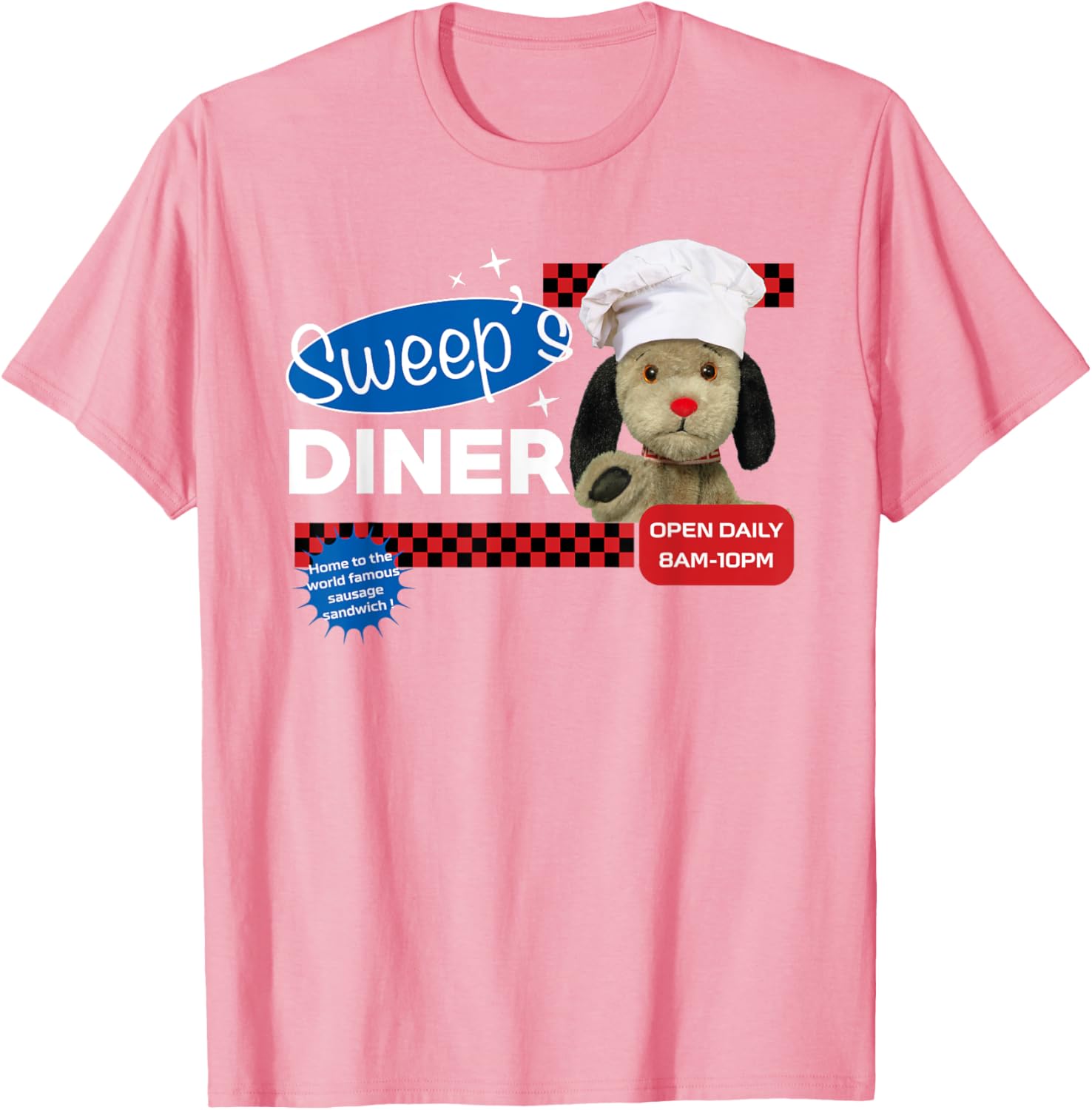 Sooty Sweeps Diner Open Daily T-Shirt for Foodies and Casual Wear - 1