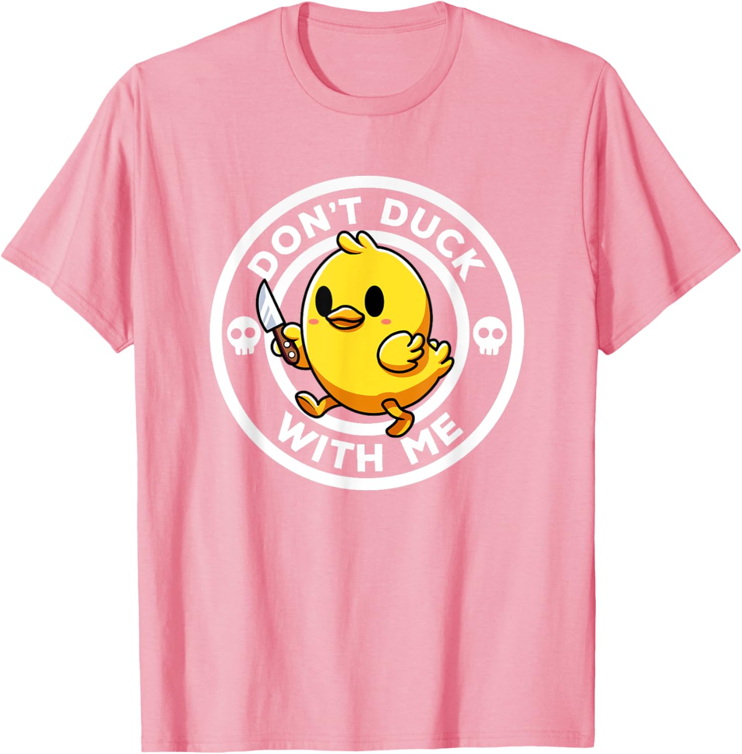 Funny Rubber Duck T-Shirt for Duck Lovers - Don't Duck With Me Design - 2