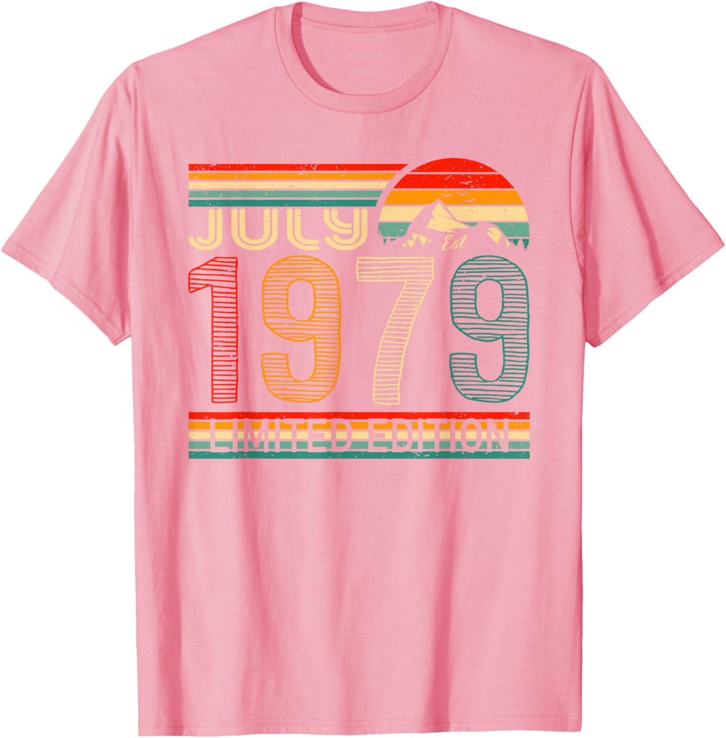 July 1979 Vintage Birthday T-Shirt Classic Retro Style Birthday Gift - 14