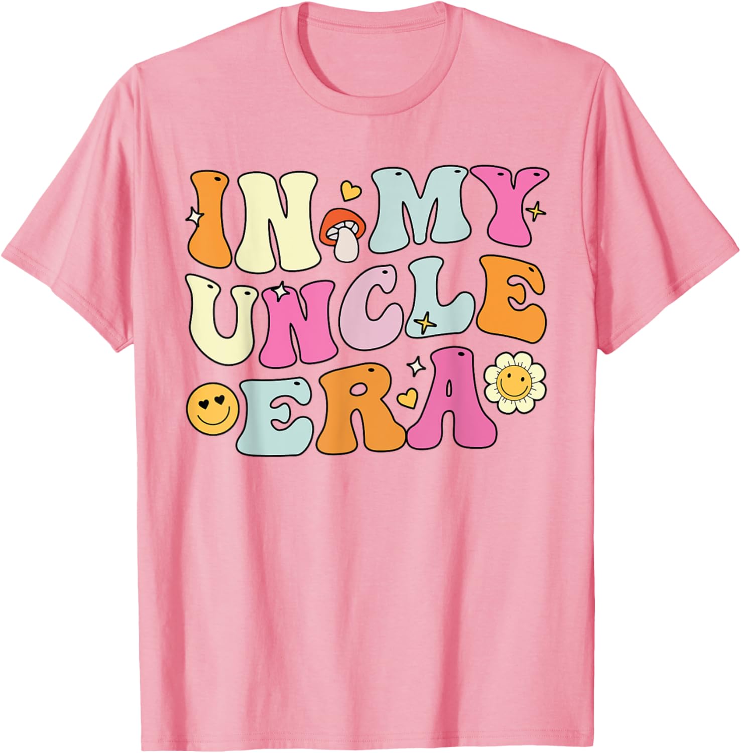 Groovy In My Uncle Era T-Shirt Perfect for Father's Day Fun - 13