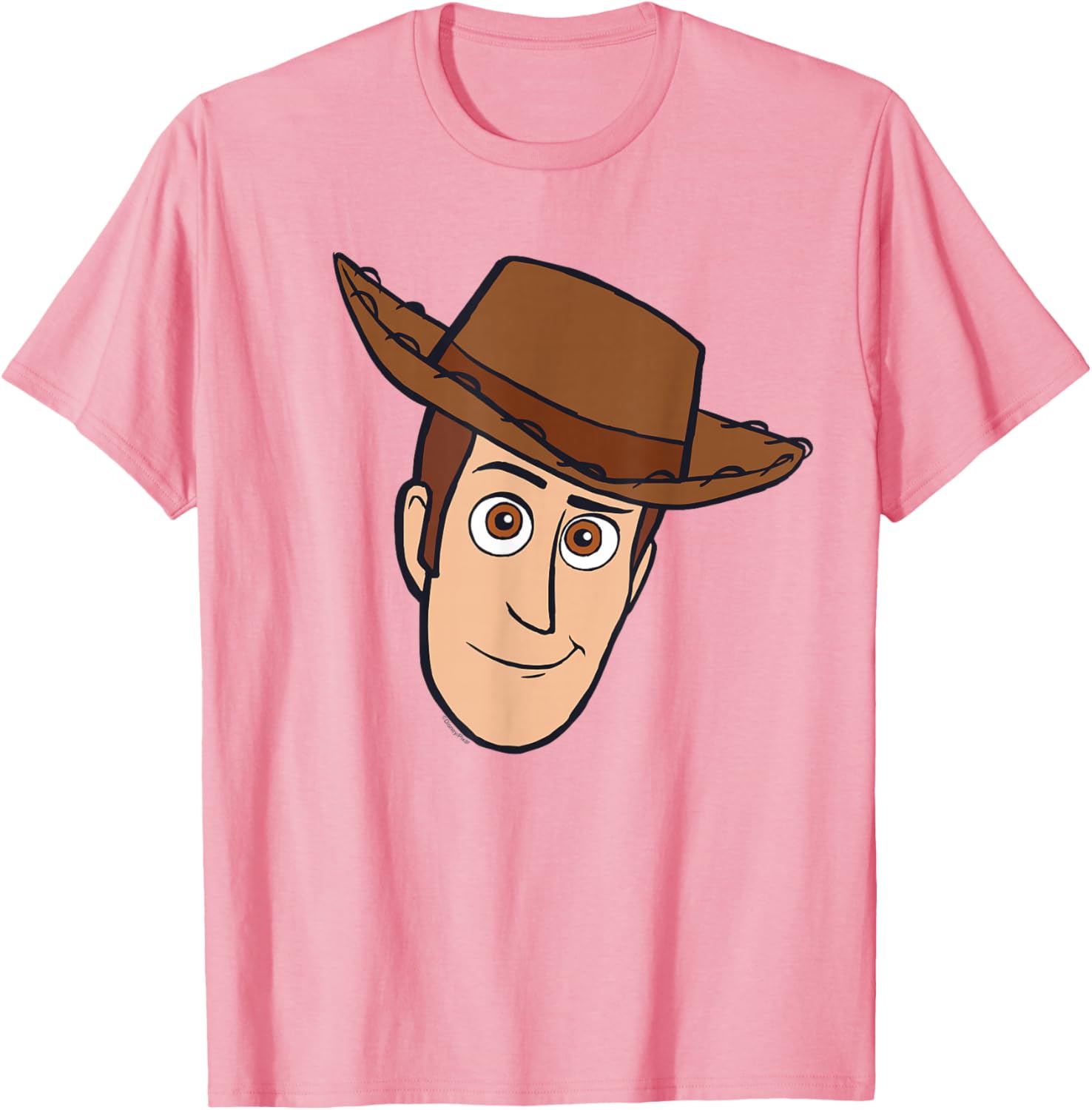 Disney Pixar Toy Story Sheriff Woody Big Face T-Shirt for Kids and Adults - 5