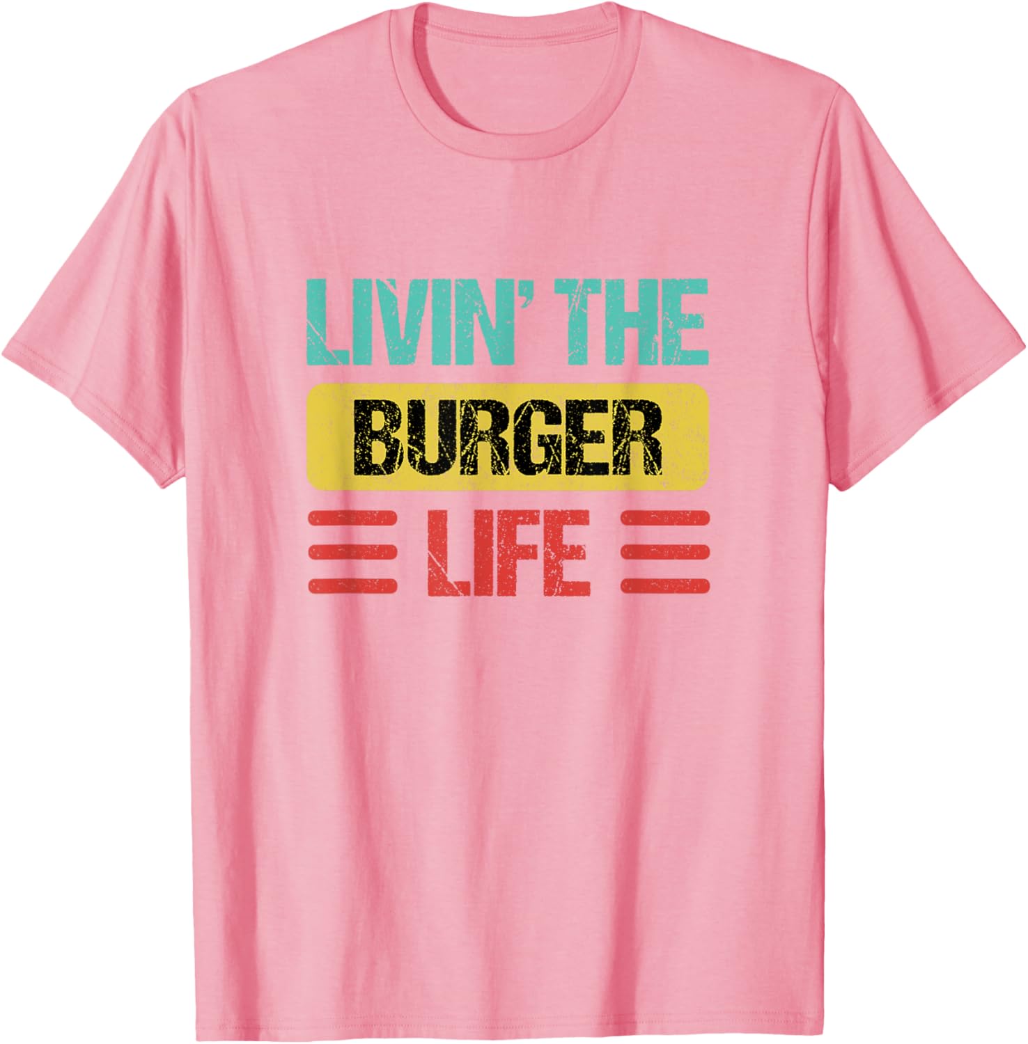 Funny Burger Name T-Shirt for Food Lovers - Casual Wear Tee - 8