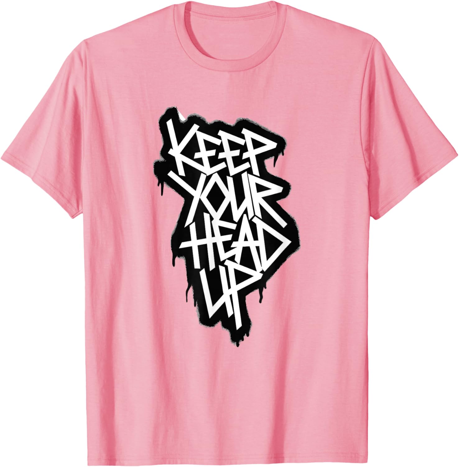 Keep Your Head Up Inspirational T-Shirt for Positive Vibes and Style - 11