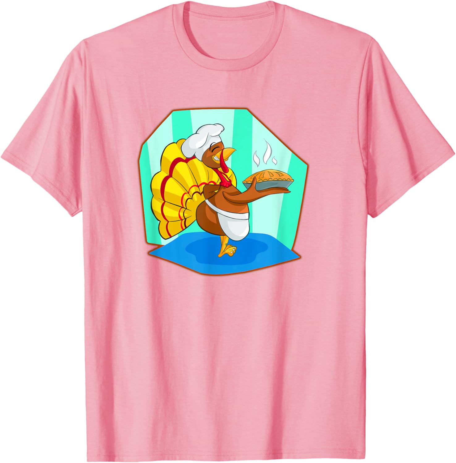 Cute Tom Turkey Thanksgiving T-Shirt for Festive Holiday Celebrations - 11