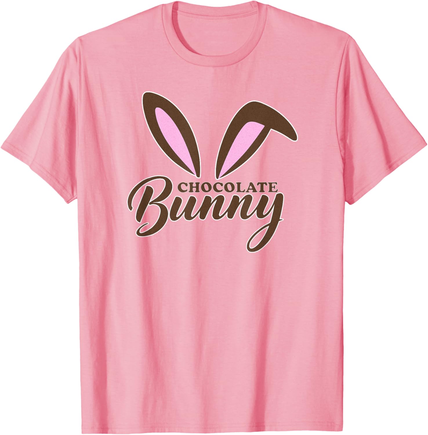 Cute Chocolate Bunny Easter Outfit T-Shirt for Kids and Adults - 19