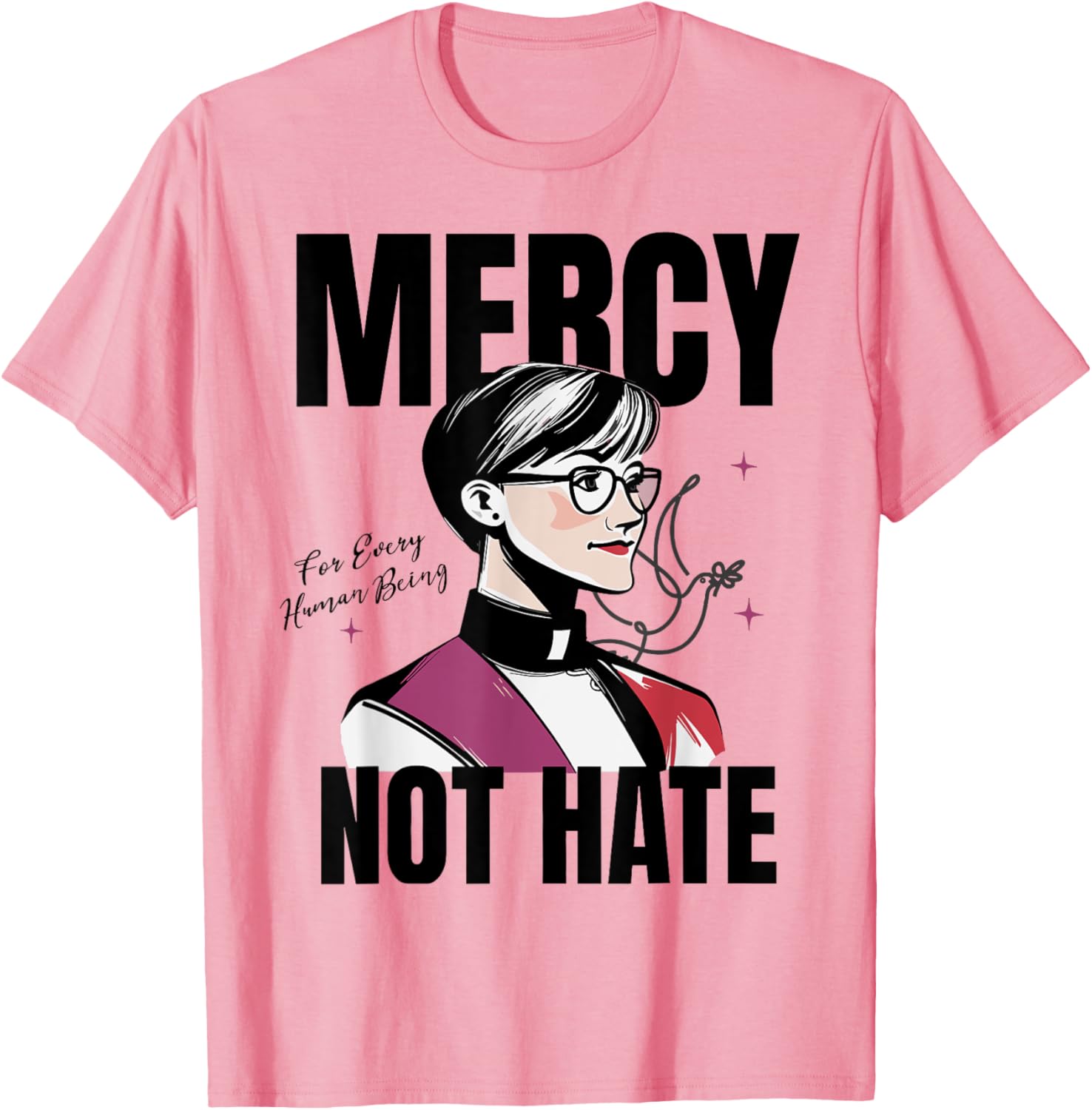 Matching Family T-Shirt Have Mercy Not Hate Supportive Men's & Women's Wear - 5