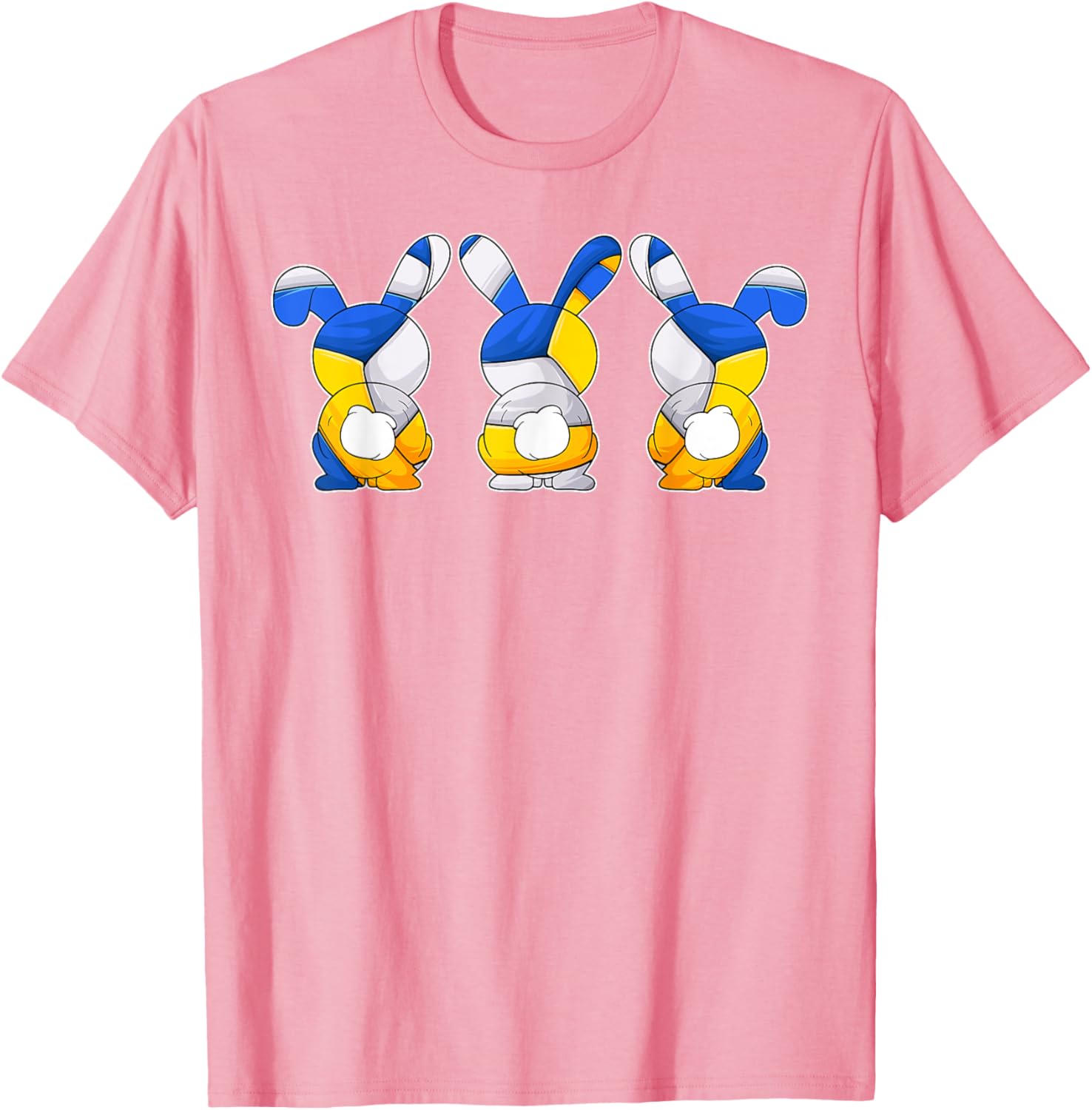 Funny Volleyball Easter Bunnies T-Shirt for Men and Boys Celebrating Easter - 24