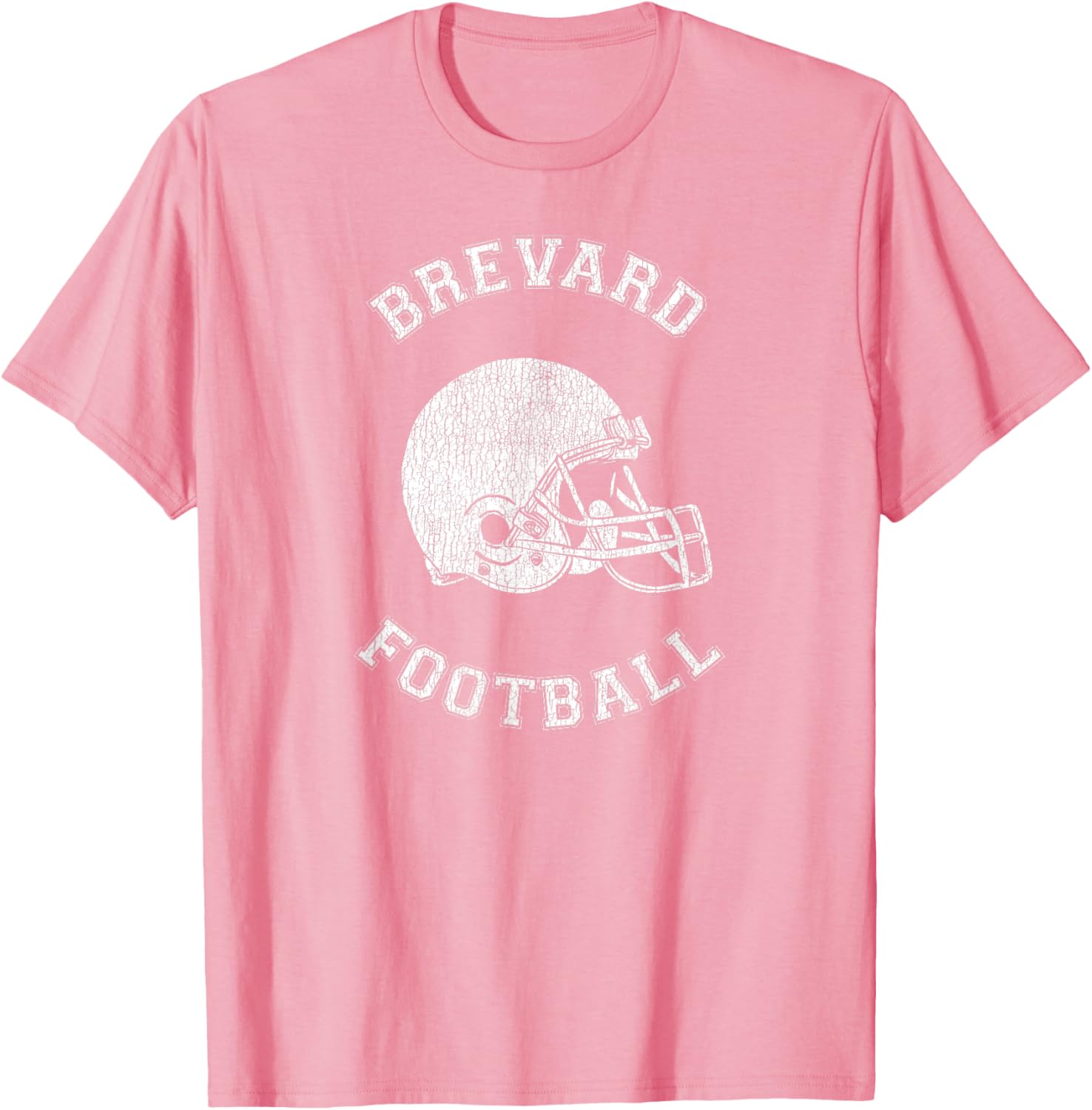 Brevard Retro 1980s Distressed Football P.E. Department T-Shirt - 17