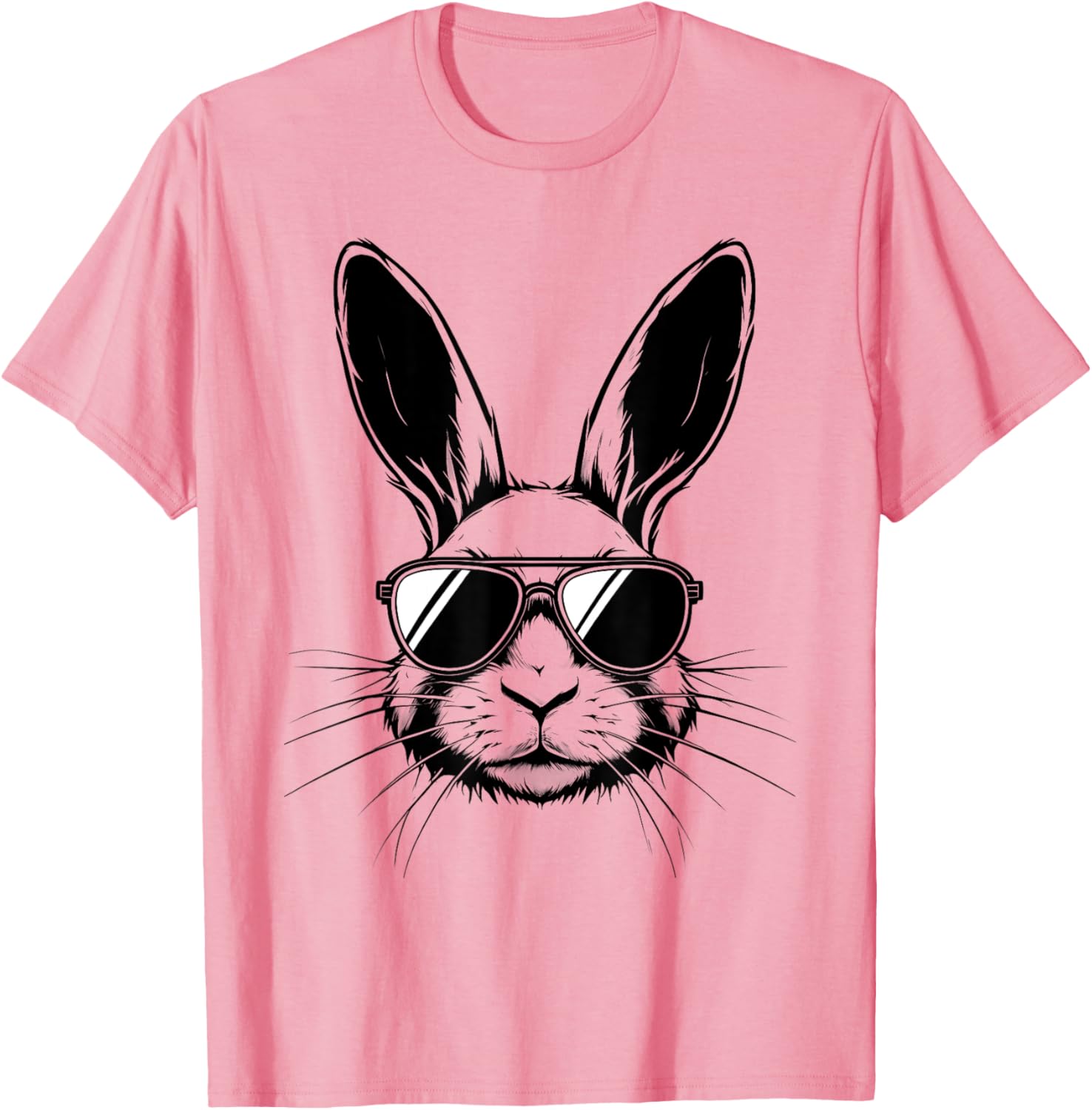 Bunny Face Glasses Shirt for Men Boys Kids Perfect for Easter Day - 7