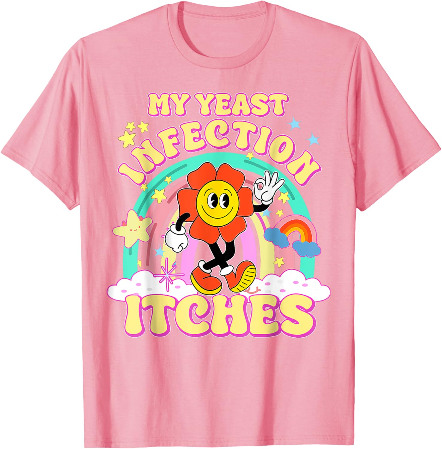 Funny Yeast Infection Humor T-Shirt for Unique Gifts and Casual Wear - 2