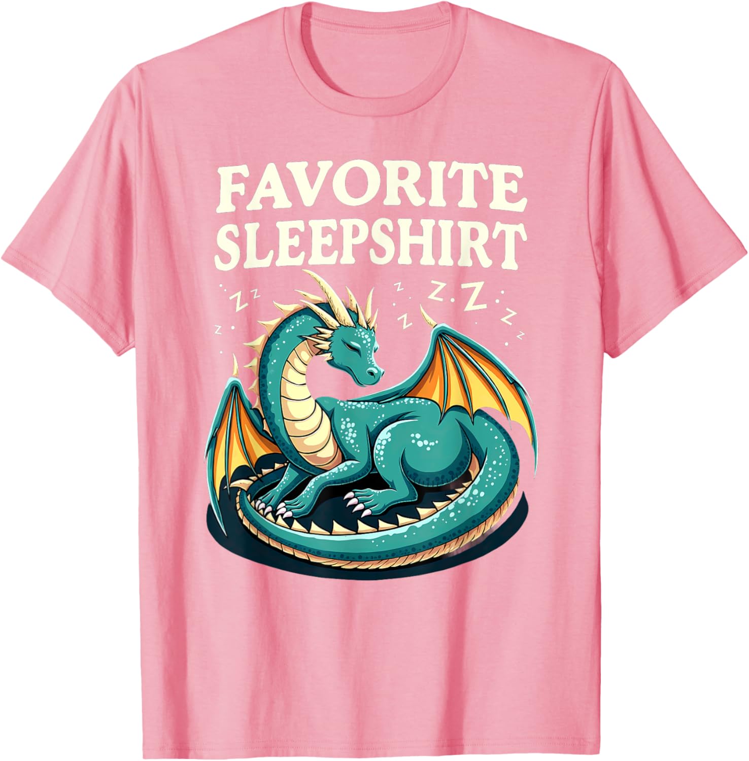 Cozy Sleeping Dragon Favorite Sleepshirt T-Shirt for Ultimate Comfort - 6