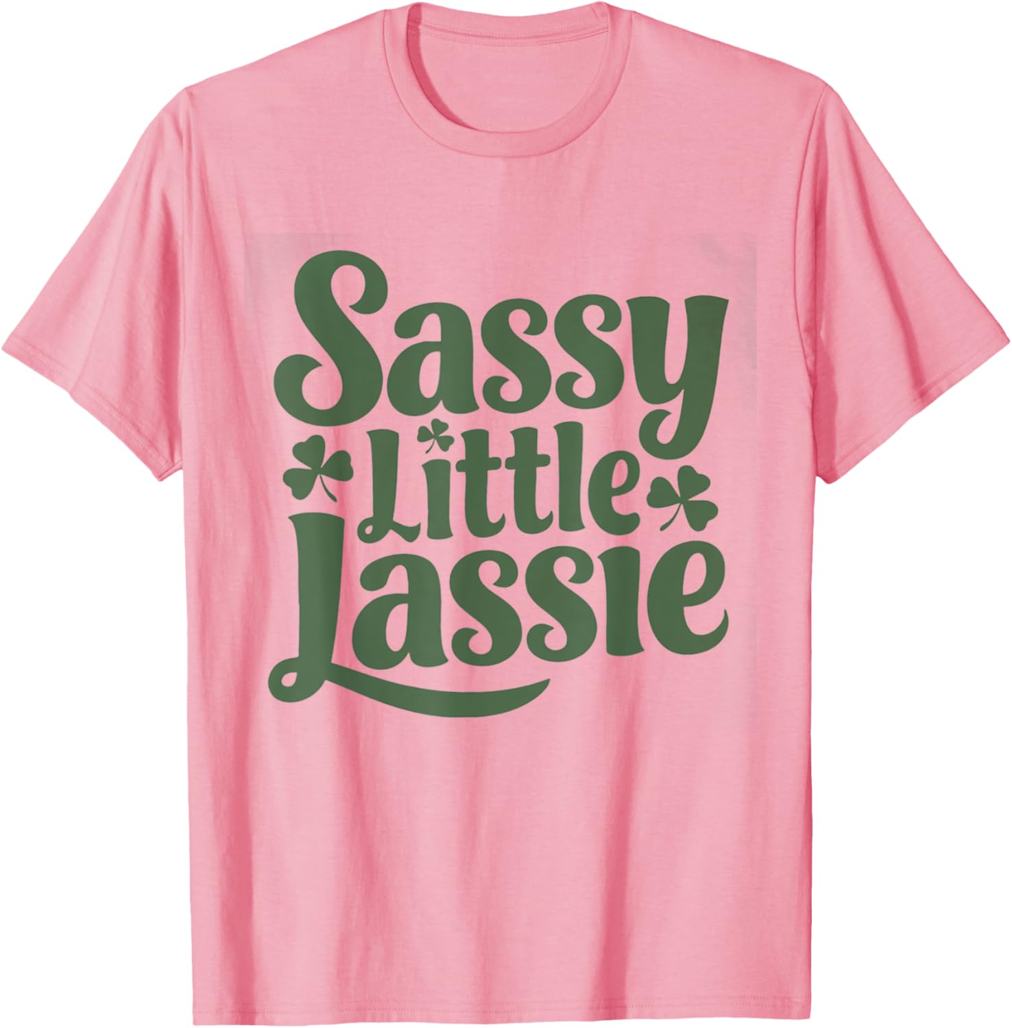 Sassy Little Lassy Vintage St Patrick's Day Toddler T-Shirt for Kids - 4