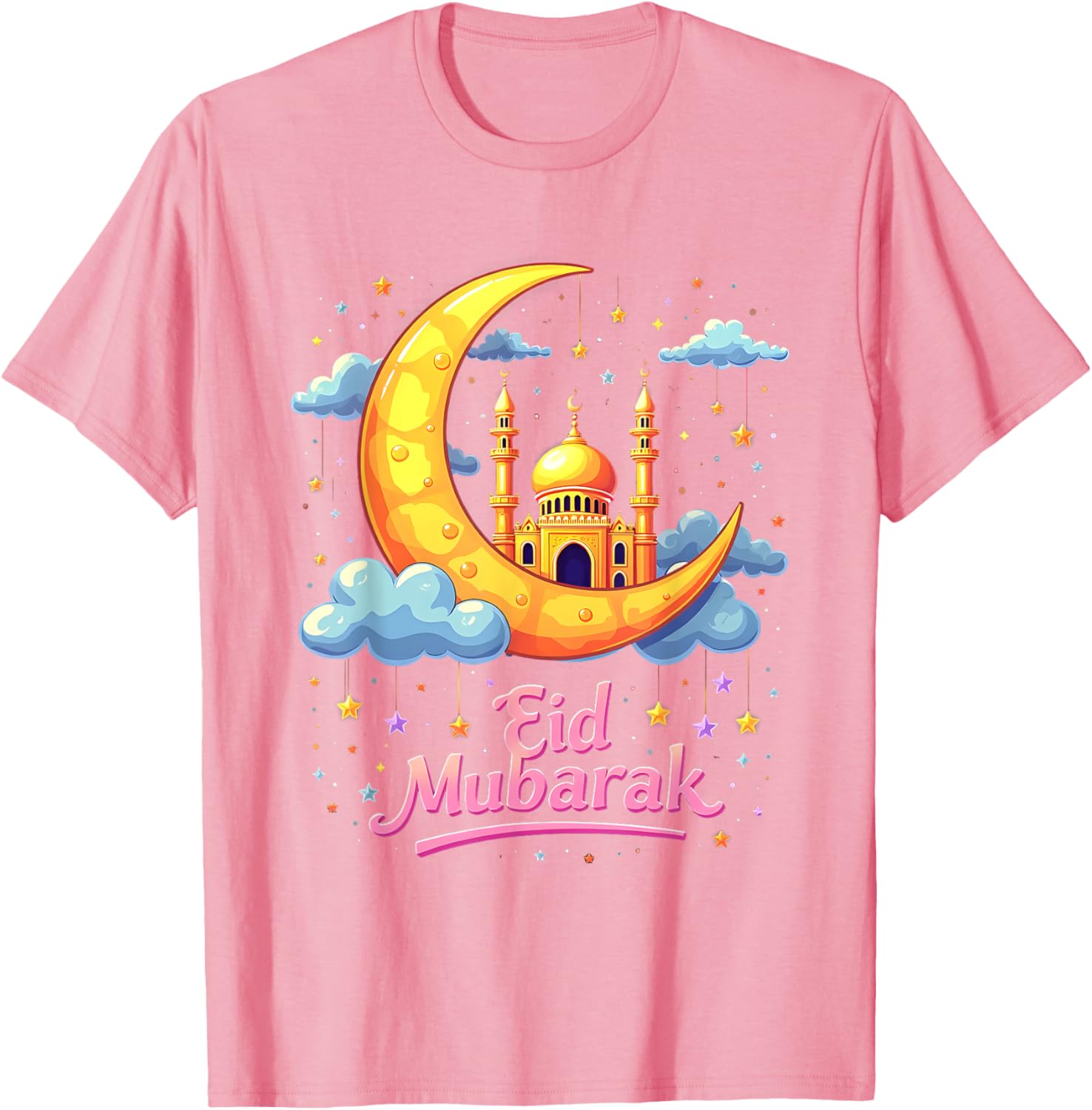 Mubarak Kareem Eid Al-Fitr T-Shirt for Happy Ramadan 2025 Celebrations - 4