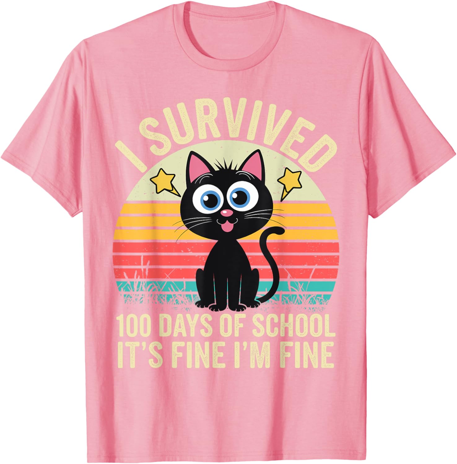 I Survived 100 Days of School T-Shirt for Kids - Fun and Stylish! - 12