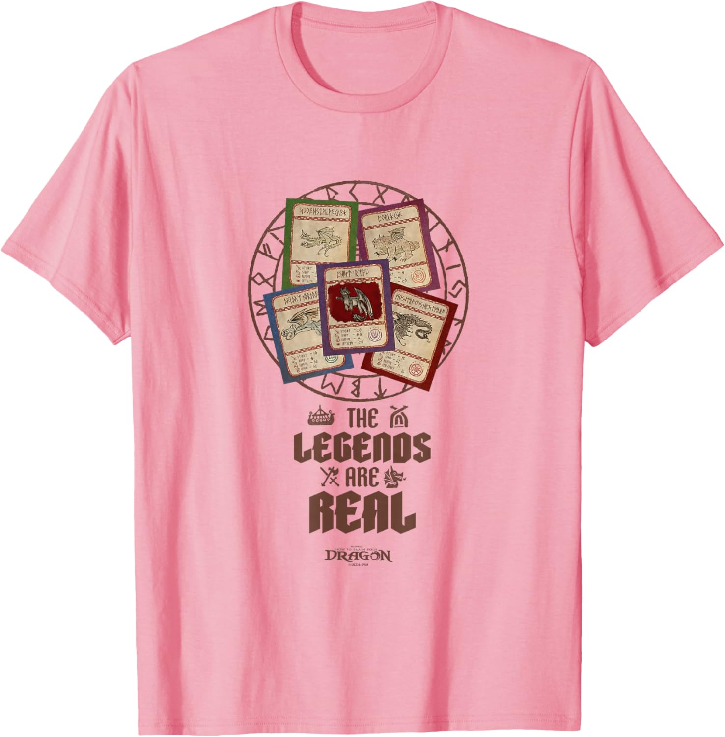 DreamWorks Dragons Legends Are Real Graphic T-Shirt for Fans and Collectors - 2