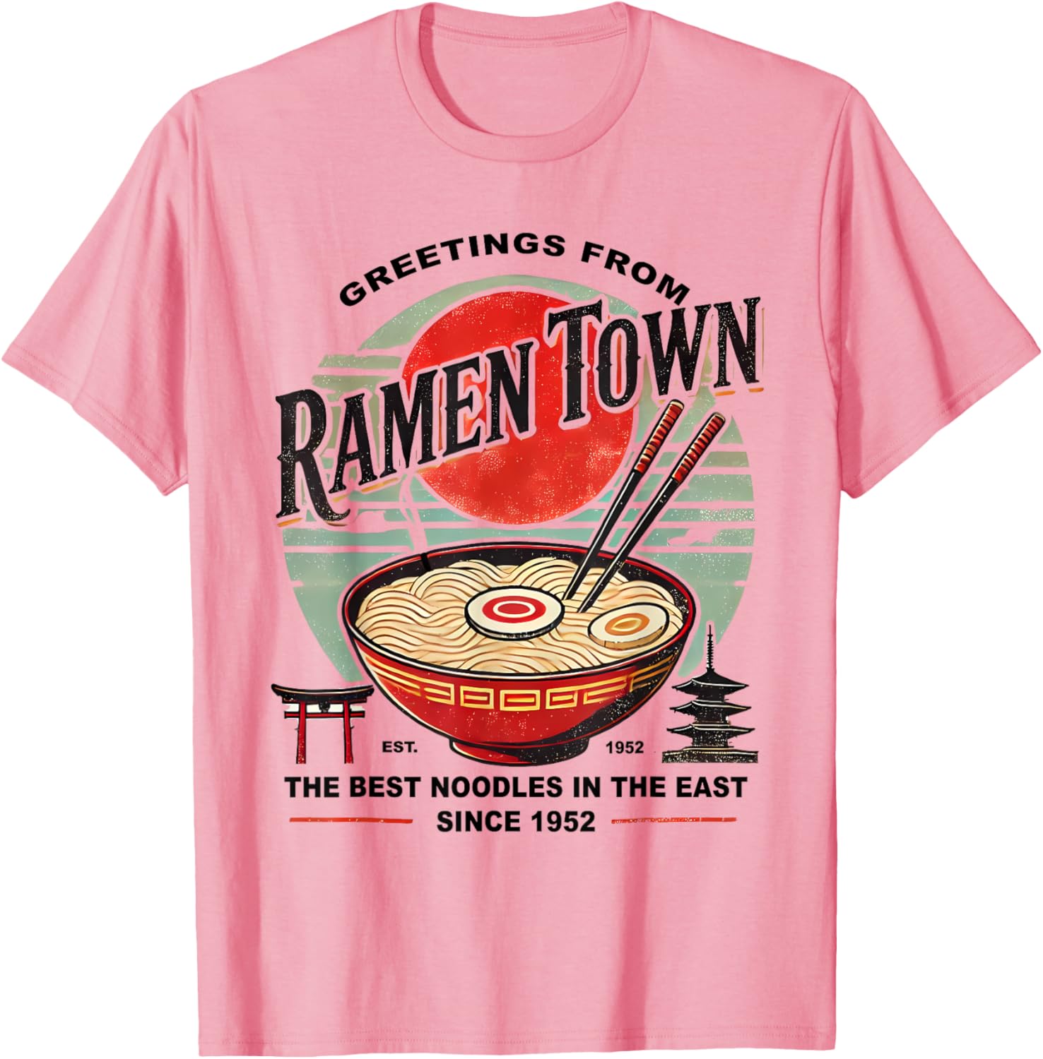 Vintage Japanese Ramen T-Shirt for Food Lovers and Fashion Enthusiasts - 9