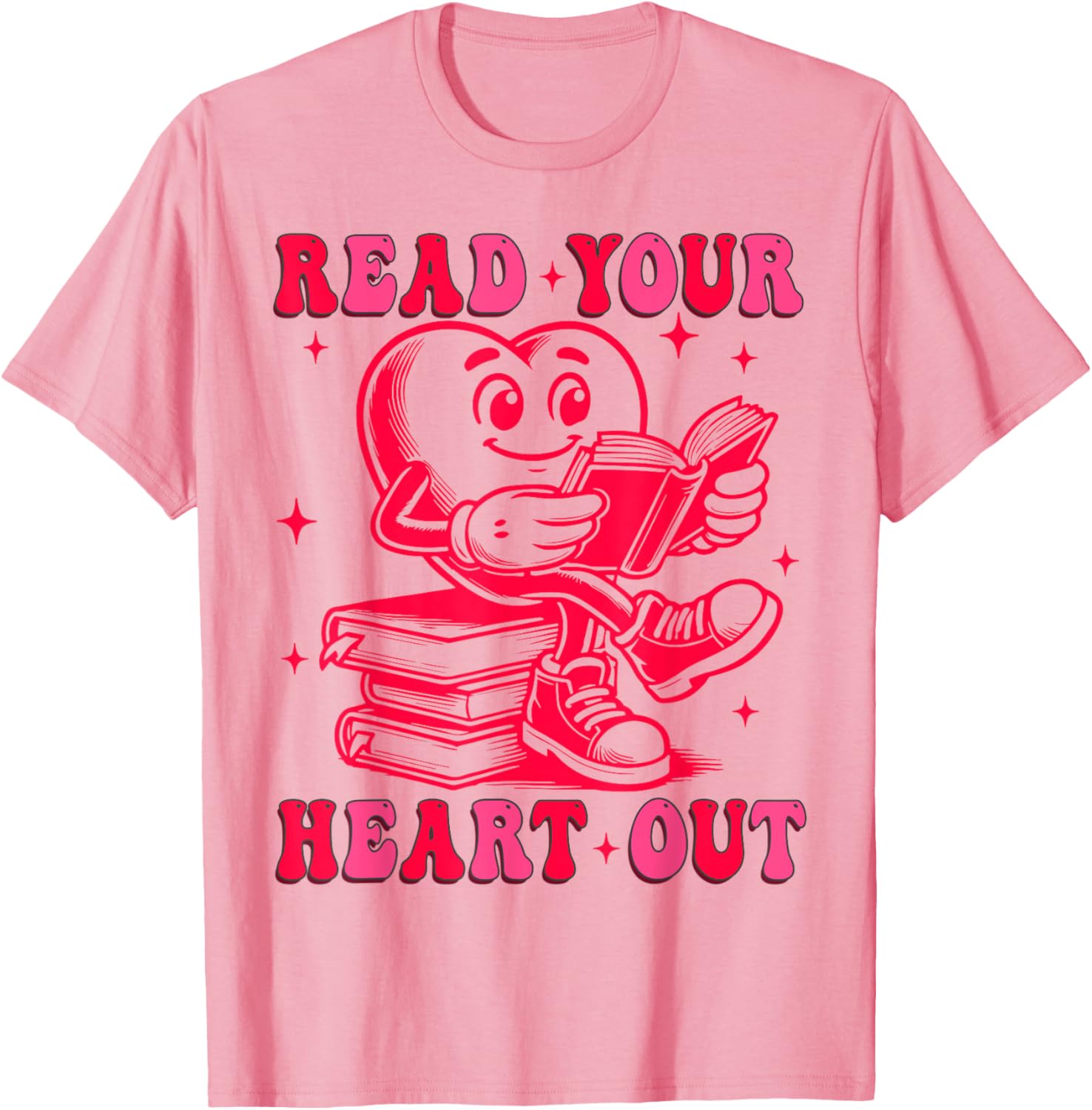 Read Your Heart Out Valentine's Day T-Shirt for Book Lovers - 6