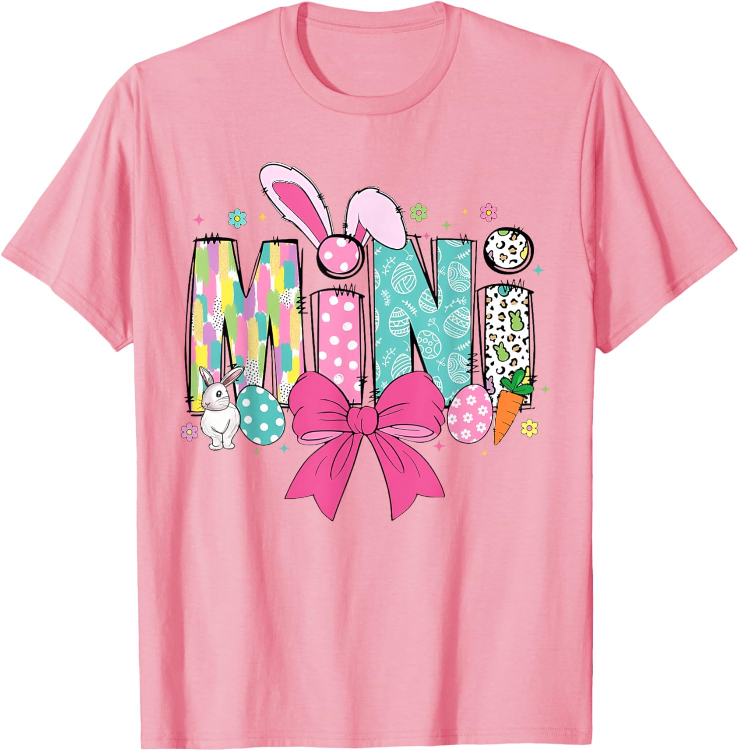 Adorable Mama Bunny Easter T-Shirt for Matching Family Celebrations - 12