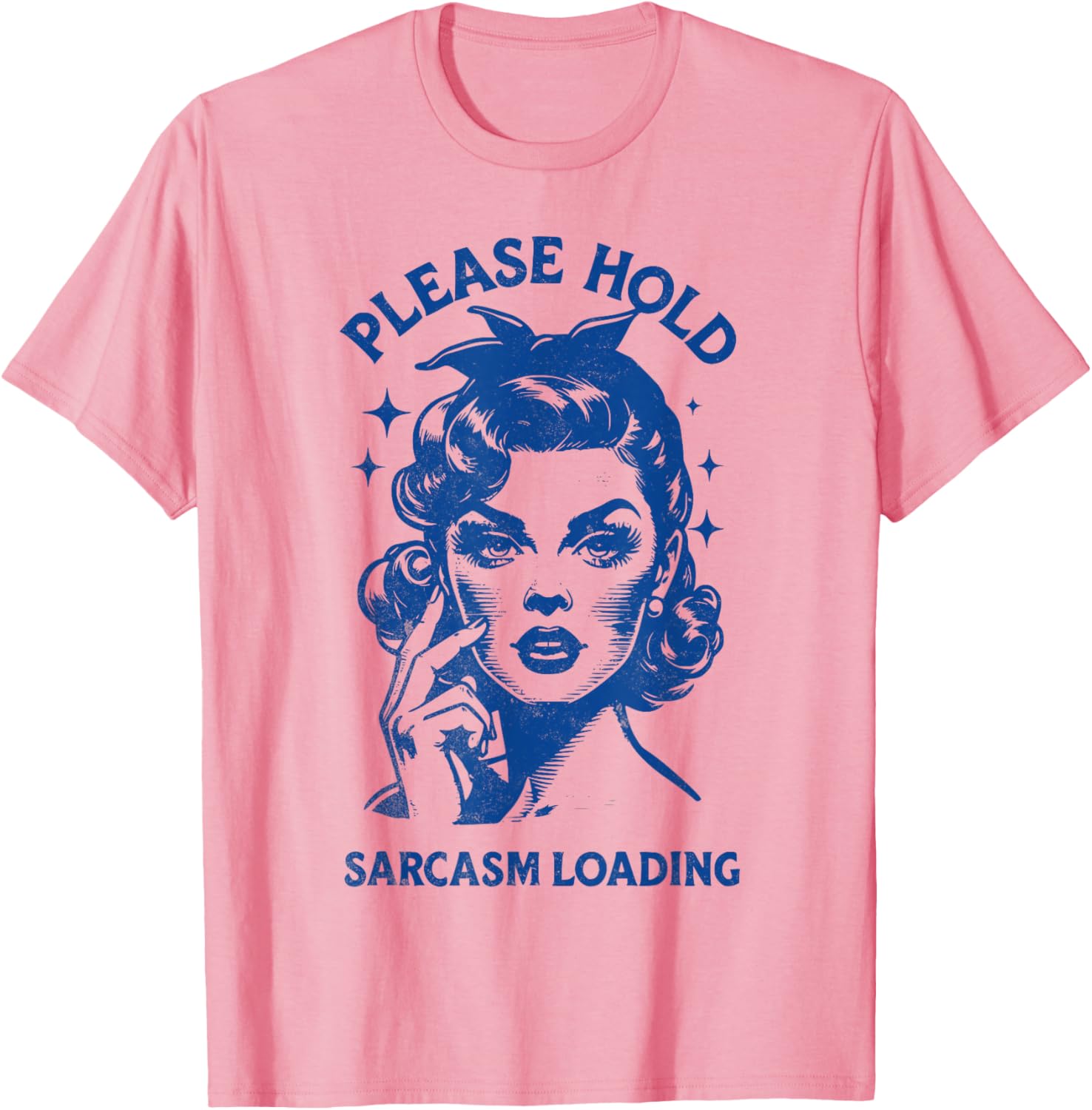 Retro Sarcasm Loading T-Shirt for Existential Dread Lovers - 8