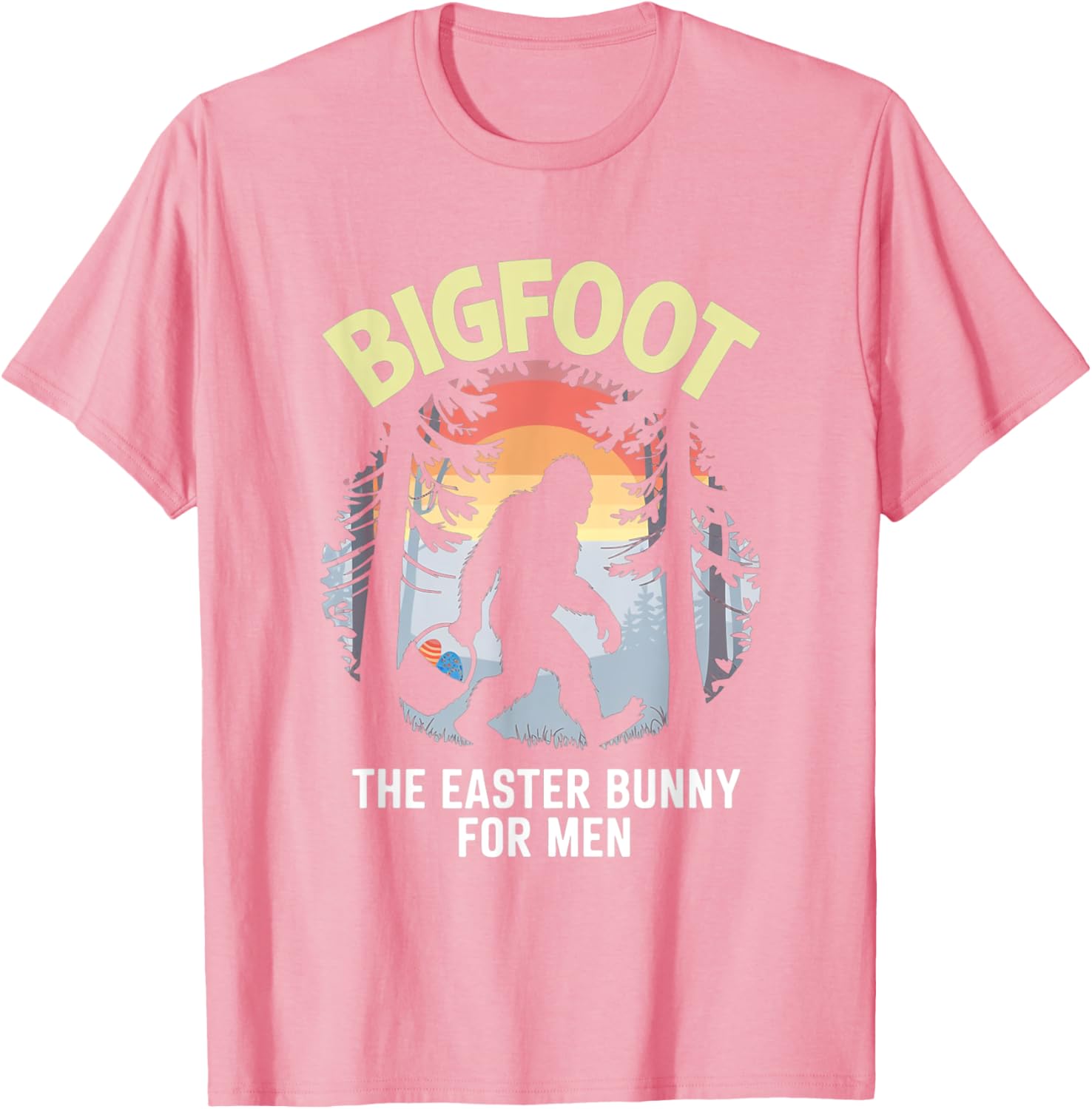 Bigfoot Easter Bunny T-Shirt for Men Fun Apparel Gift Idea - 28