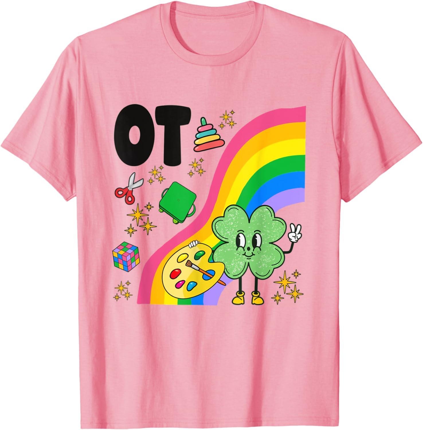 Occupational Therapy St. Patrick's Day T-Shirt for OT Assistants - 1