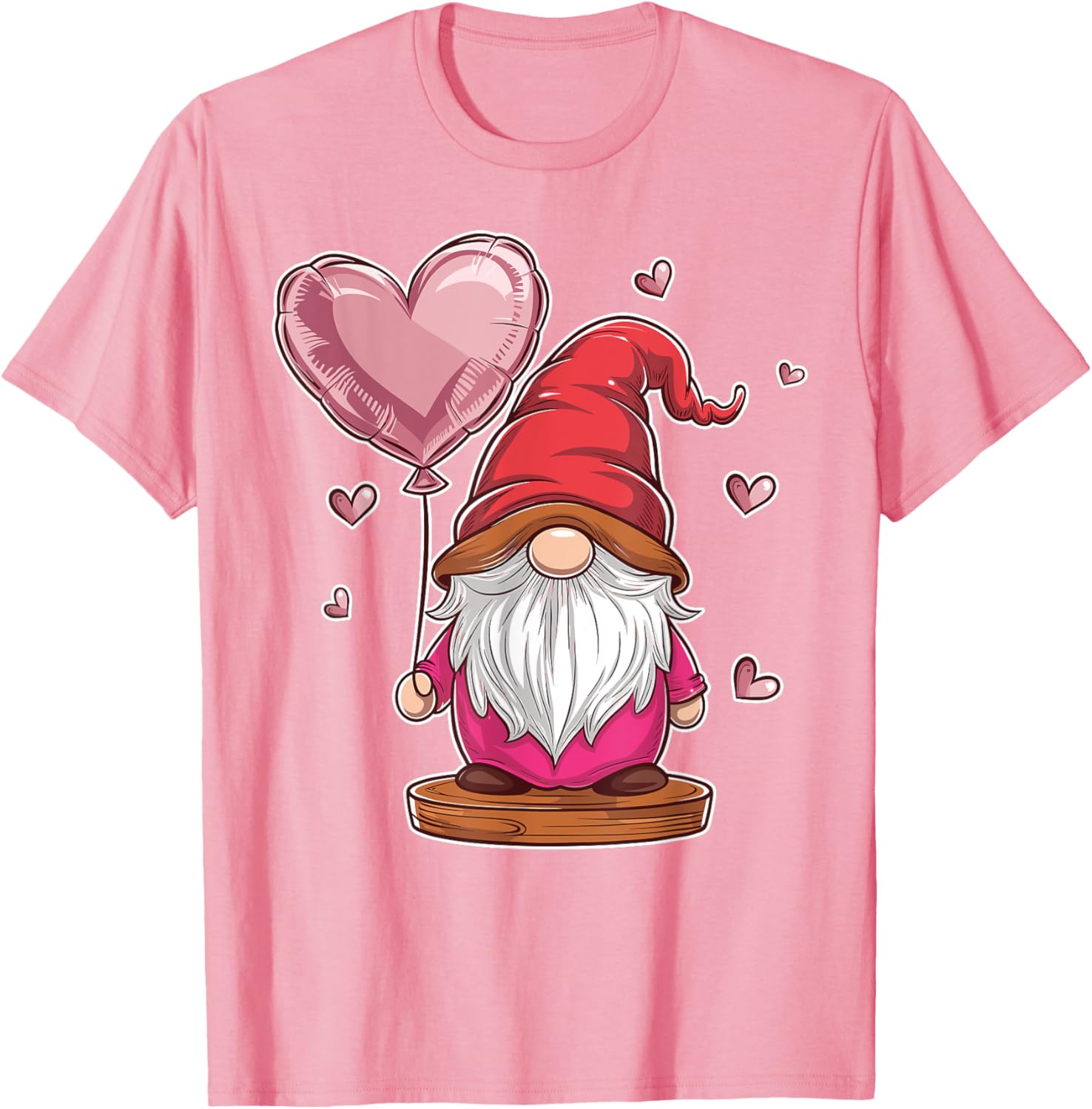 Gnome Valentine's Day Love Heart Kids T-Shirt for Fun and Style - 23
