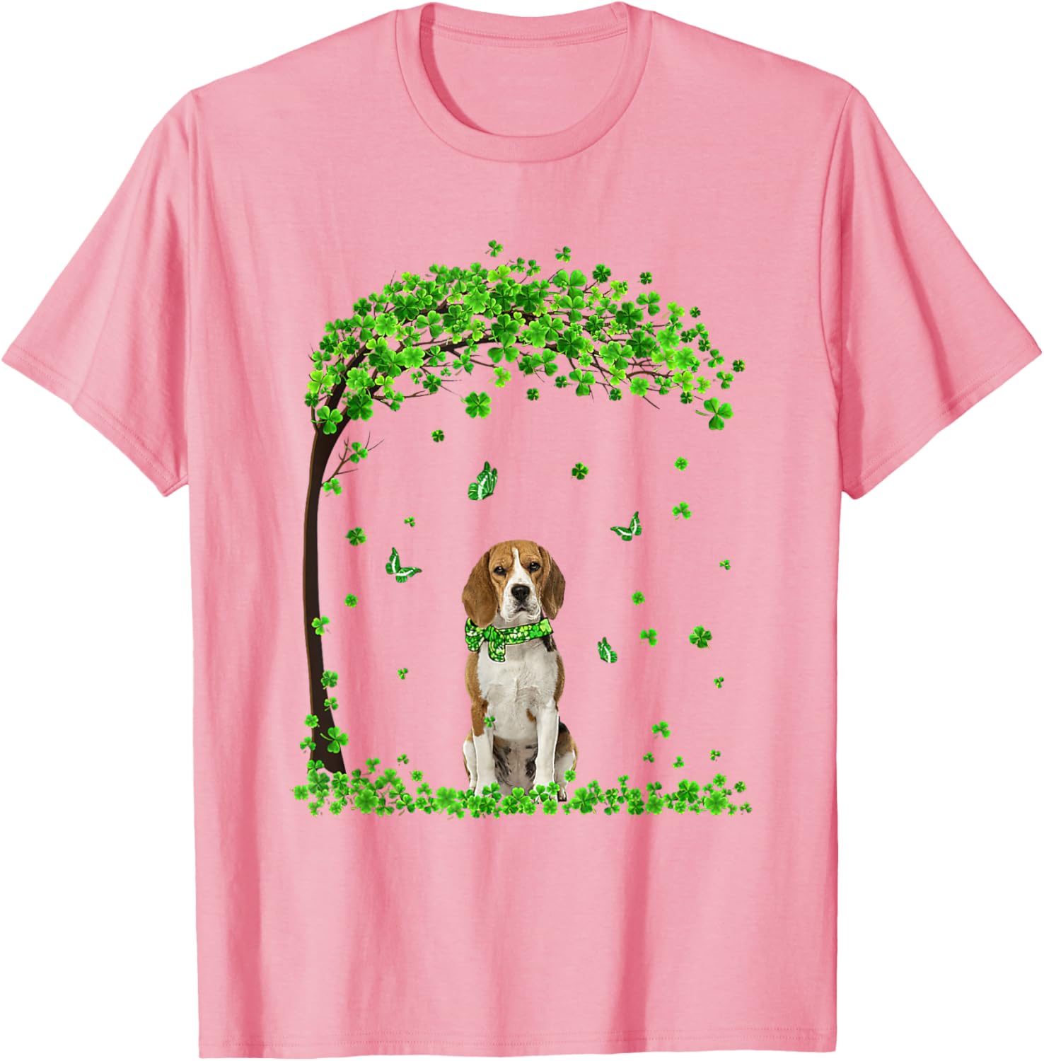 Beagle St Patricks Day Shamrock T-Shirt for Irish Dog Lovers - 9