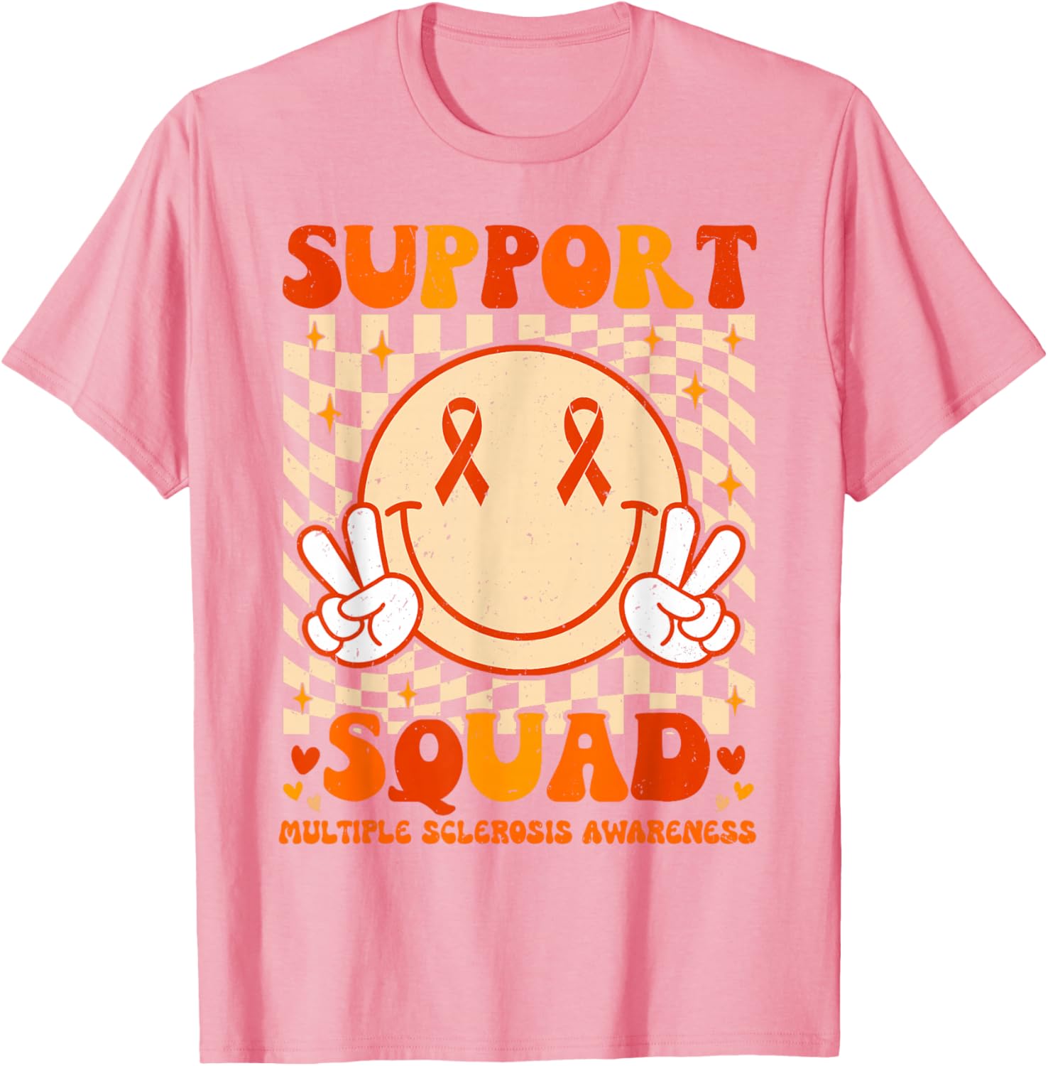 Motivation Support Multiple Sclerosis Awareness T-Shirt for MS Warriors - 16