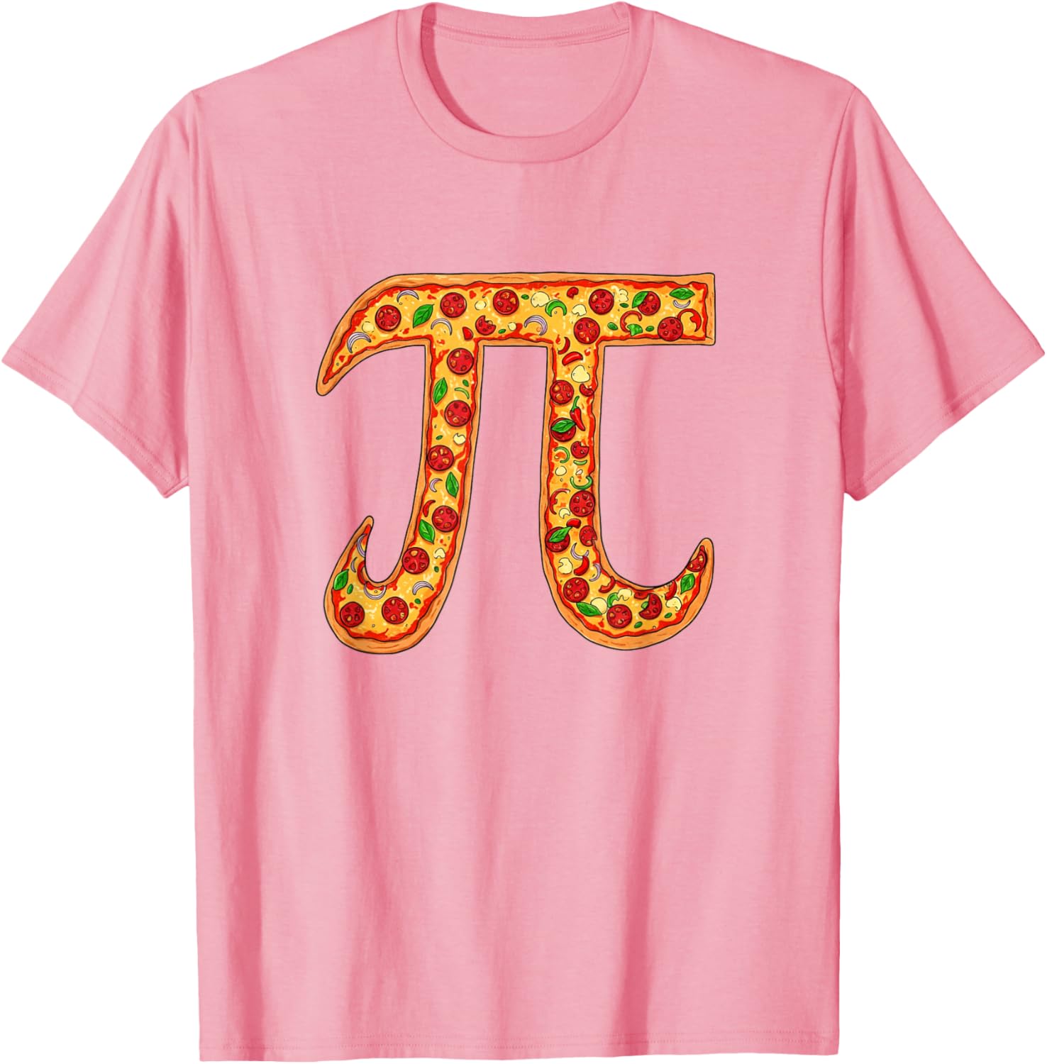 Funny Happy Pi Day Pizza Pi T-Shirt for Kids and Teachers - 5