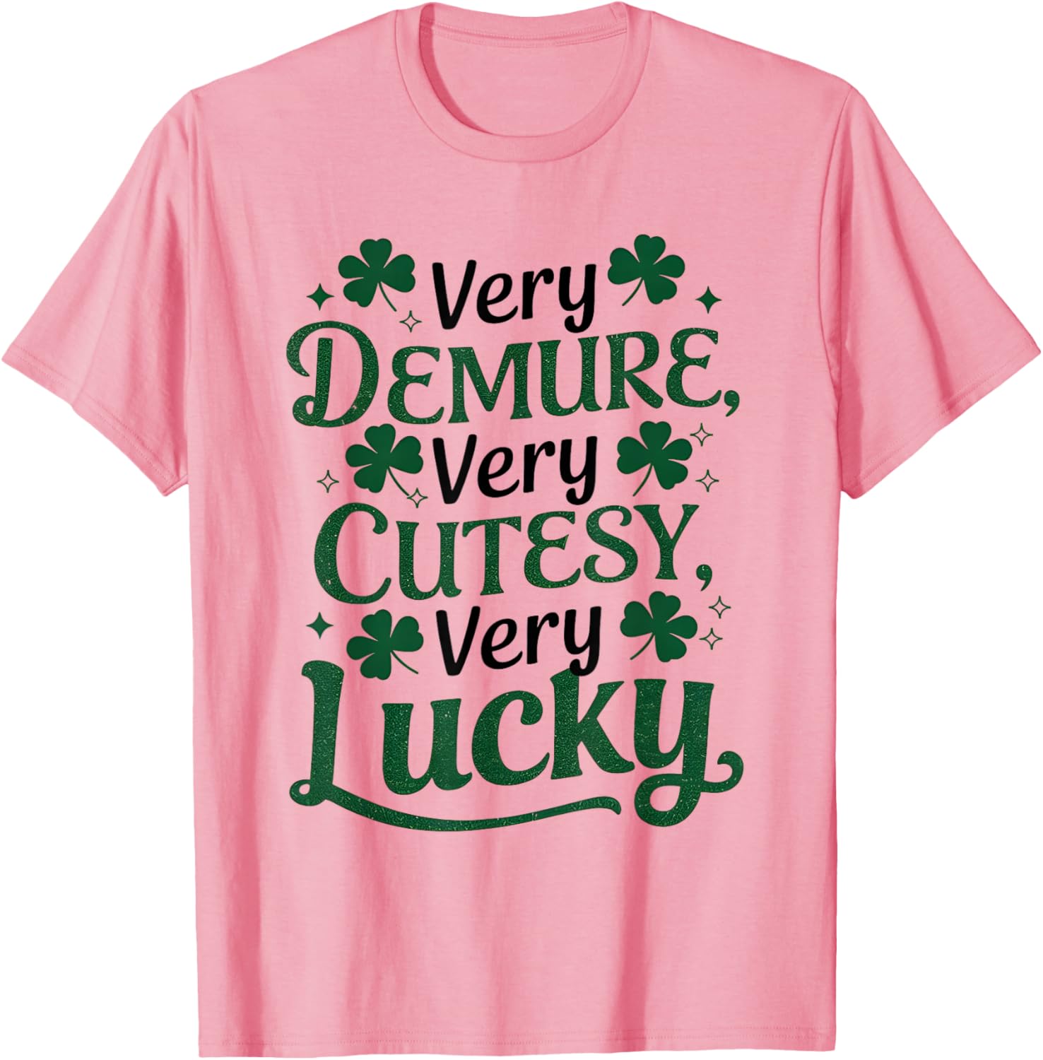 Adorable Lucky Shamrock T-Shirt for St Patrick's Day Celebrations - 2