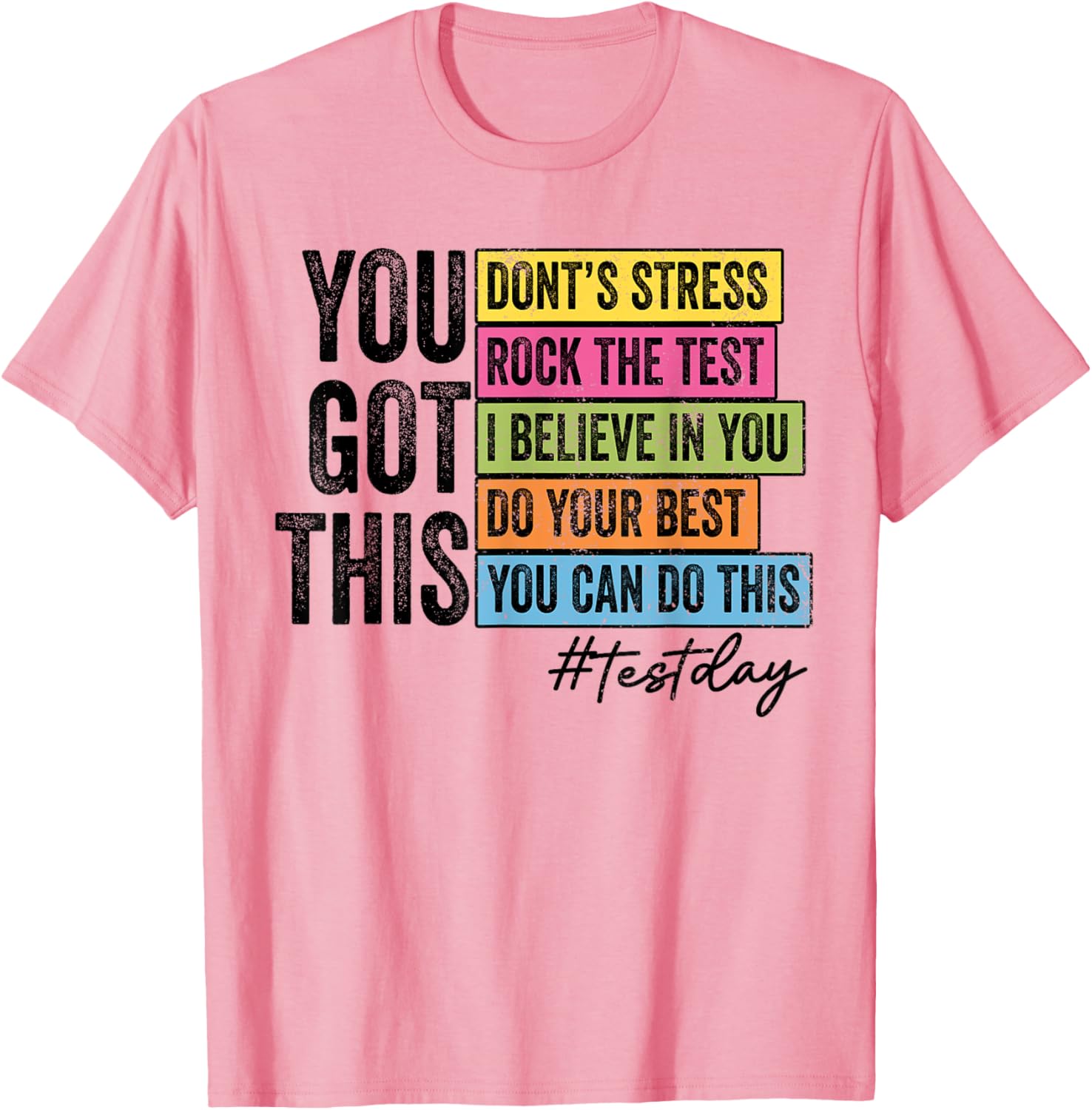 Retro You Got This Shirt Perfect for Exam Day Motivation and Style - 7
