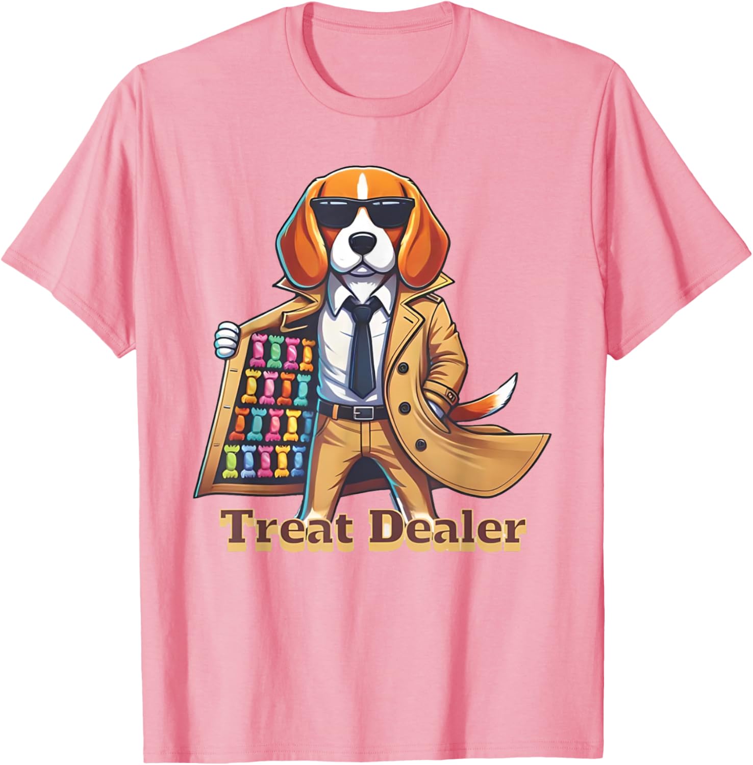 Funny Beagle Lover T-Shirt for Dog Treat Dealers - Perfect Gift for Dog Owners - 21