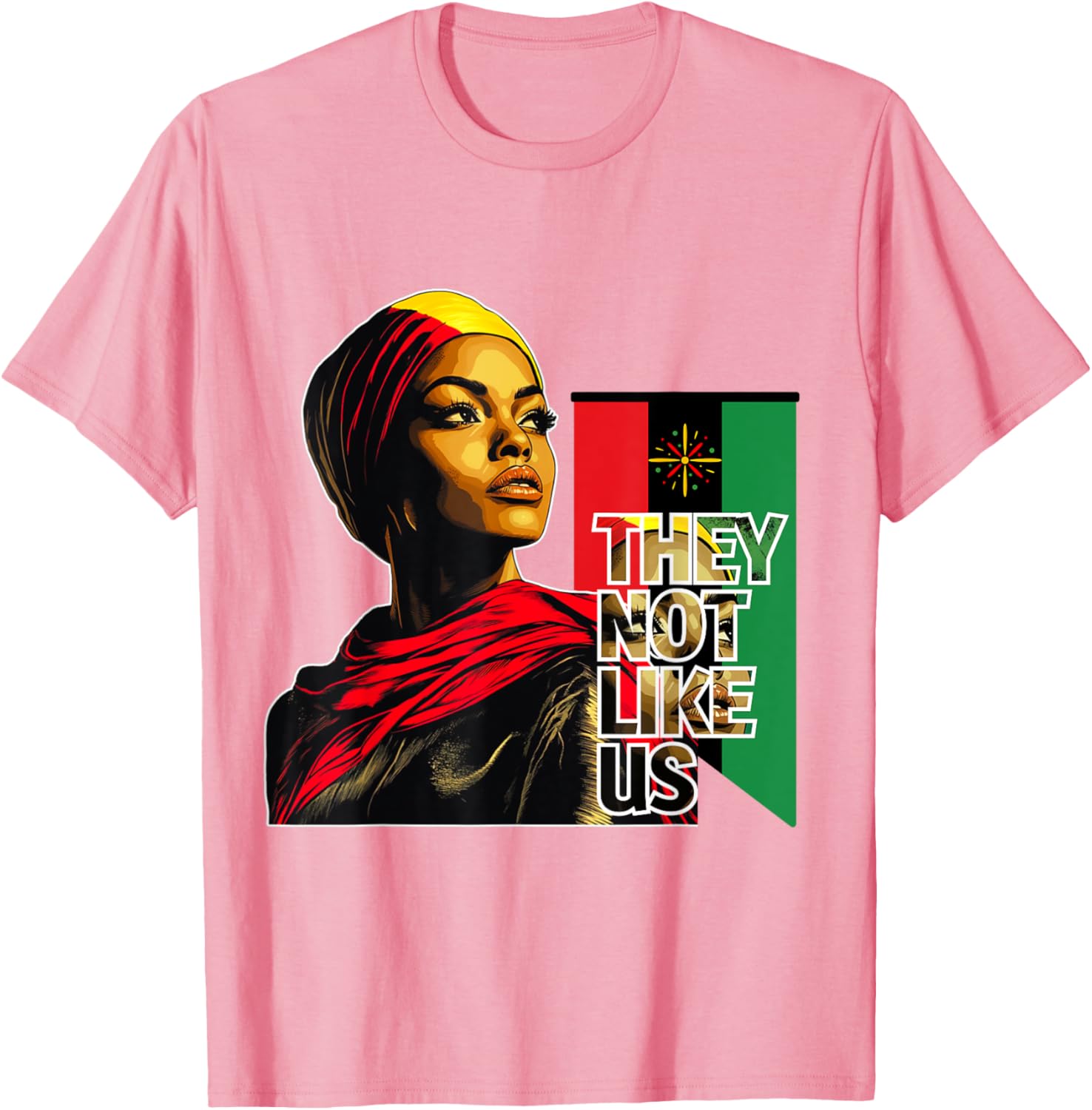 They Not Like Us Black History Month T-Shirt for Black Women - 20